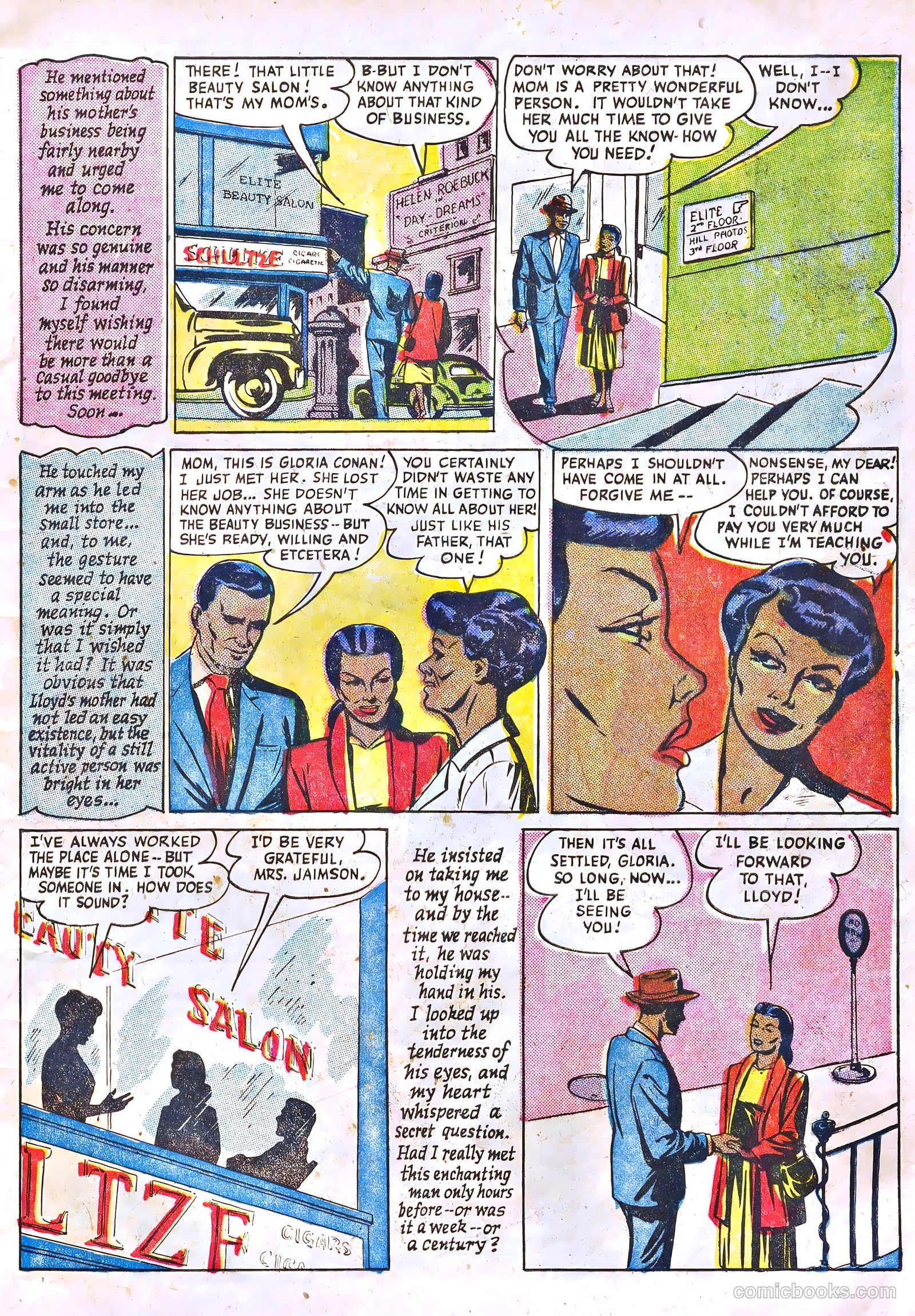 Negro Romance #4 (1955) — page 5 of 37
