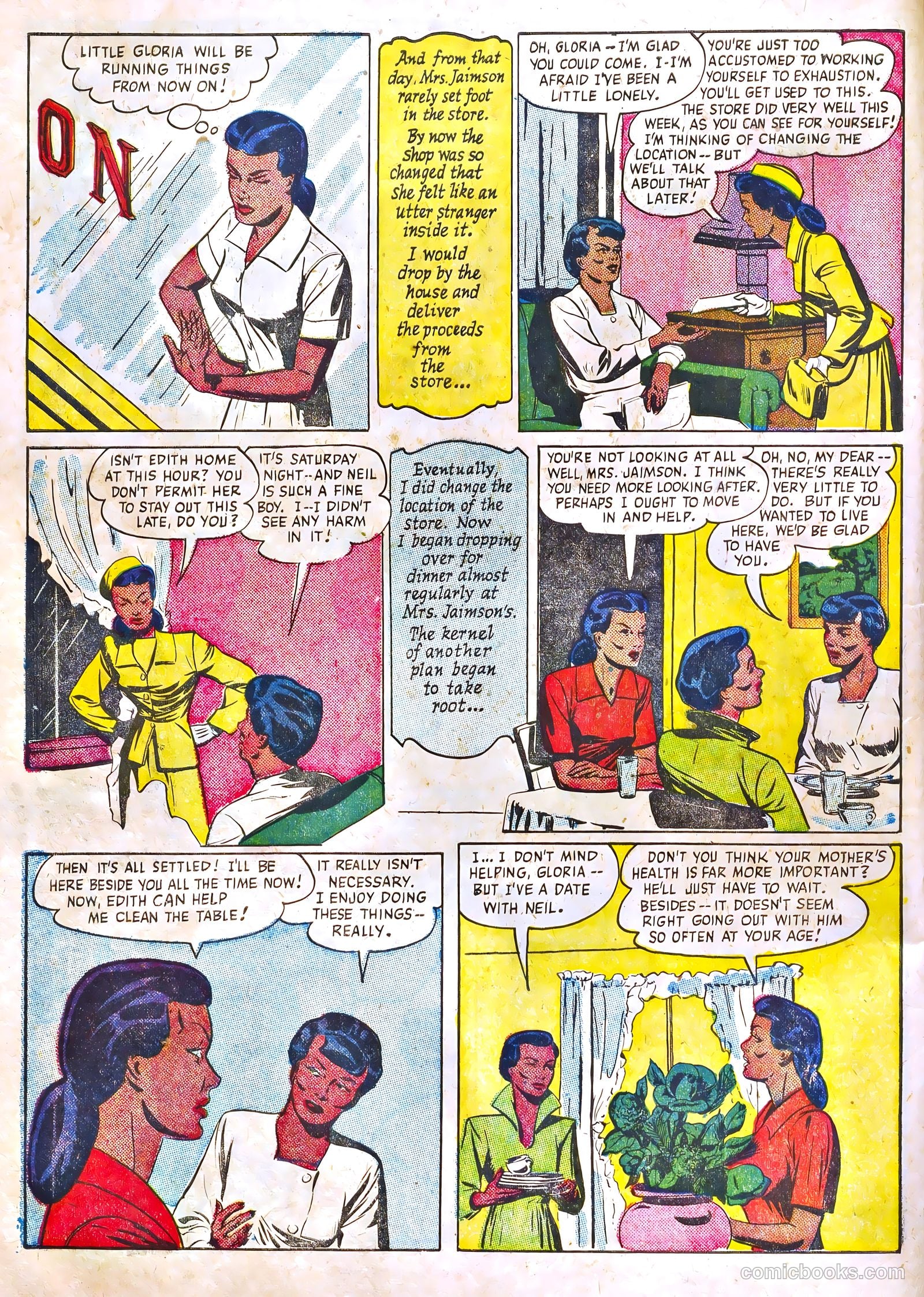 Negro Romance #4 (1955) — page 10 of 37