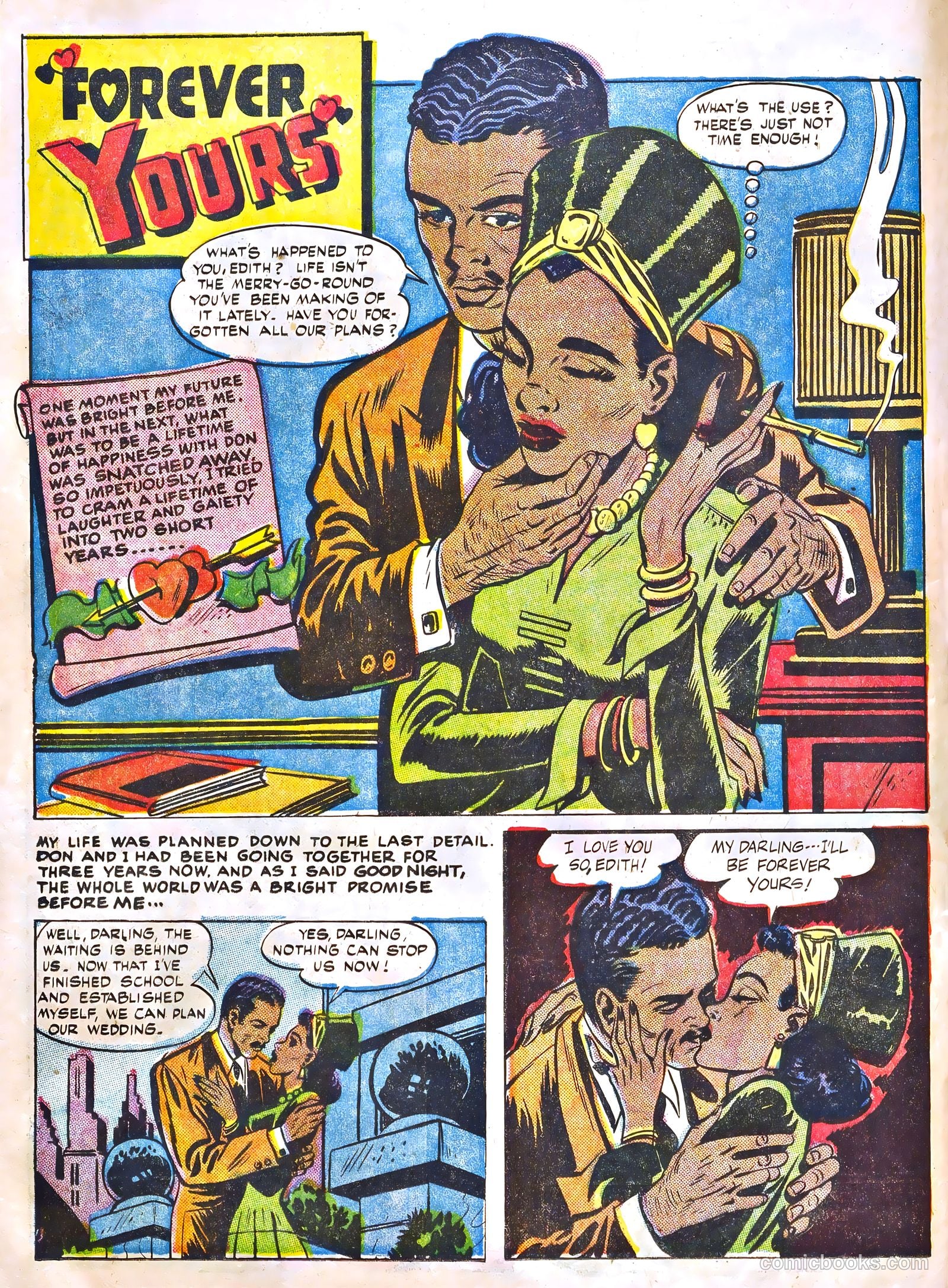 Negro Romance #4 (1955) — page 16 of 37