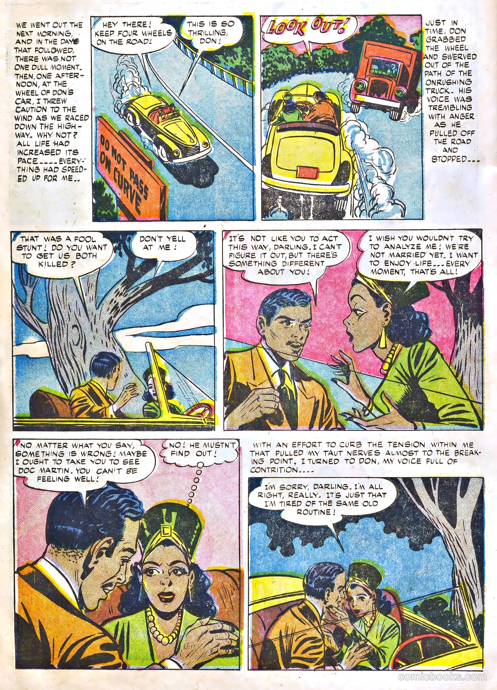 Negro Romance #4 (1955) — page 20 of 37