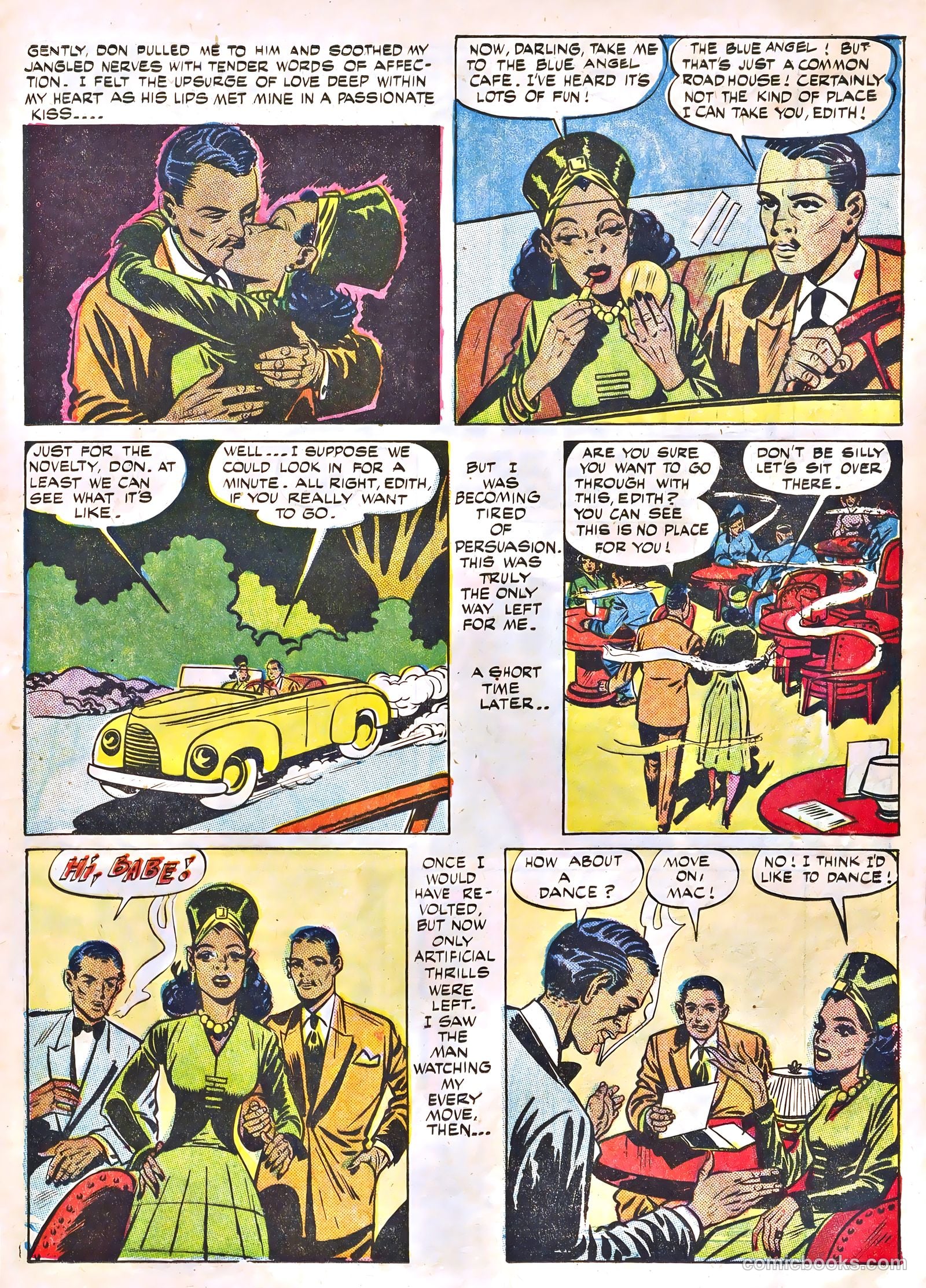 Negro Romance #4 (1955) — page 21 of 37