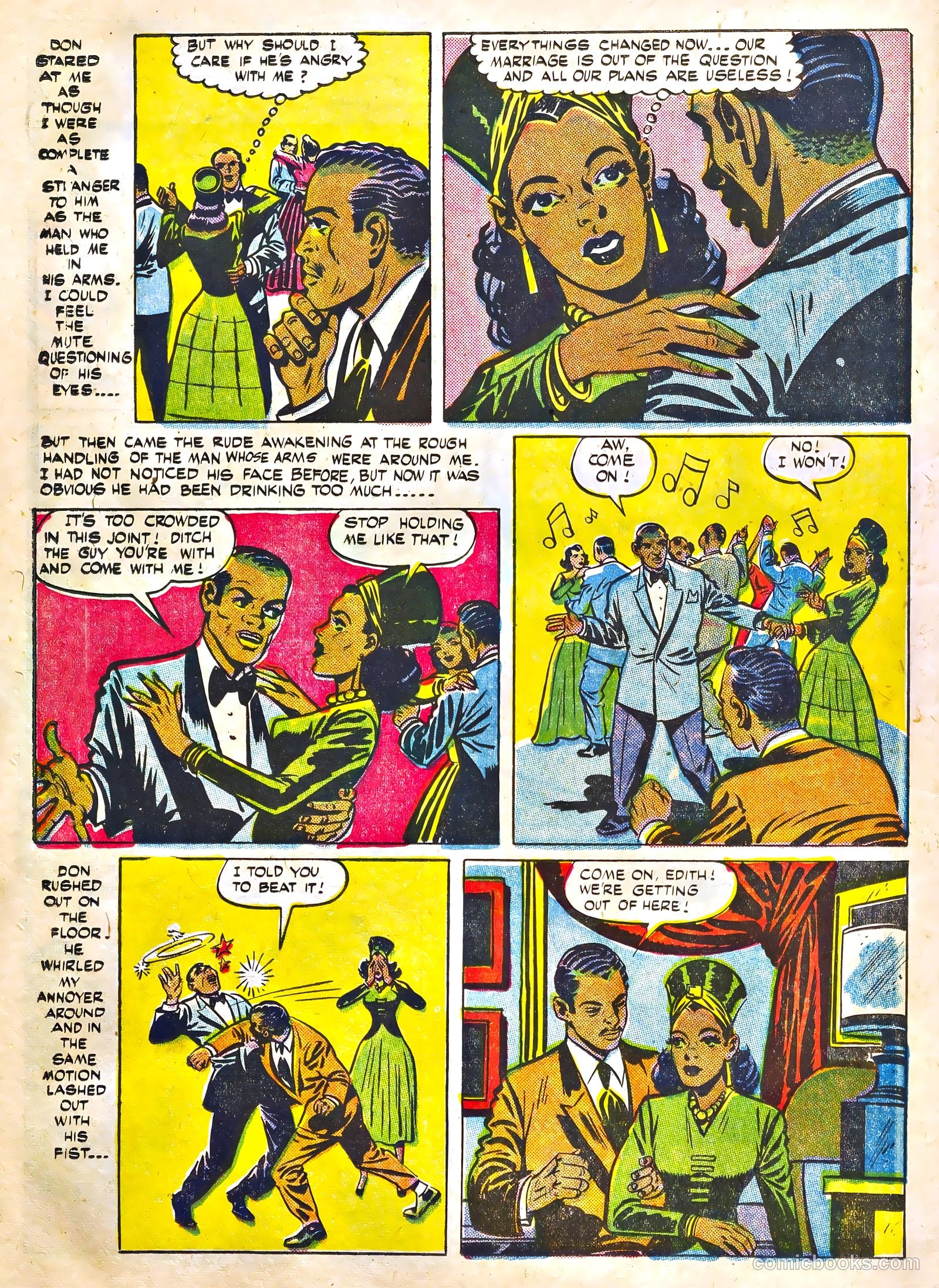 Negro Romance #4 (1955) — page 22 of 37