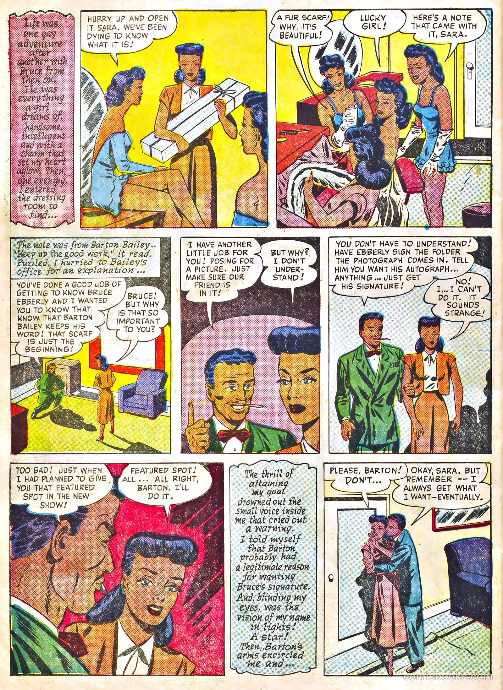 Negro Romance #4 (1955) — page 30 of 37