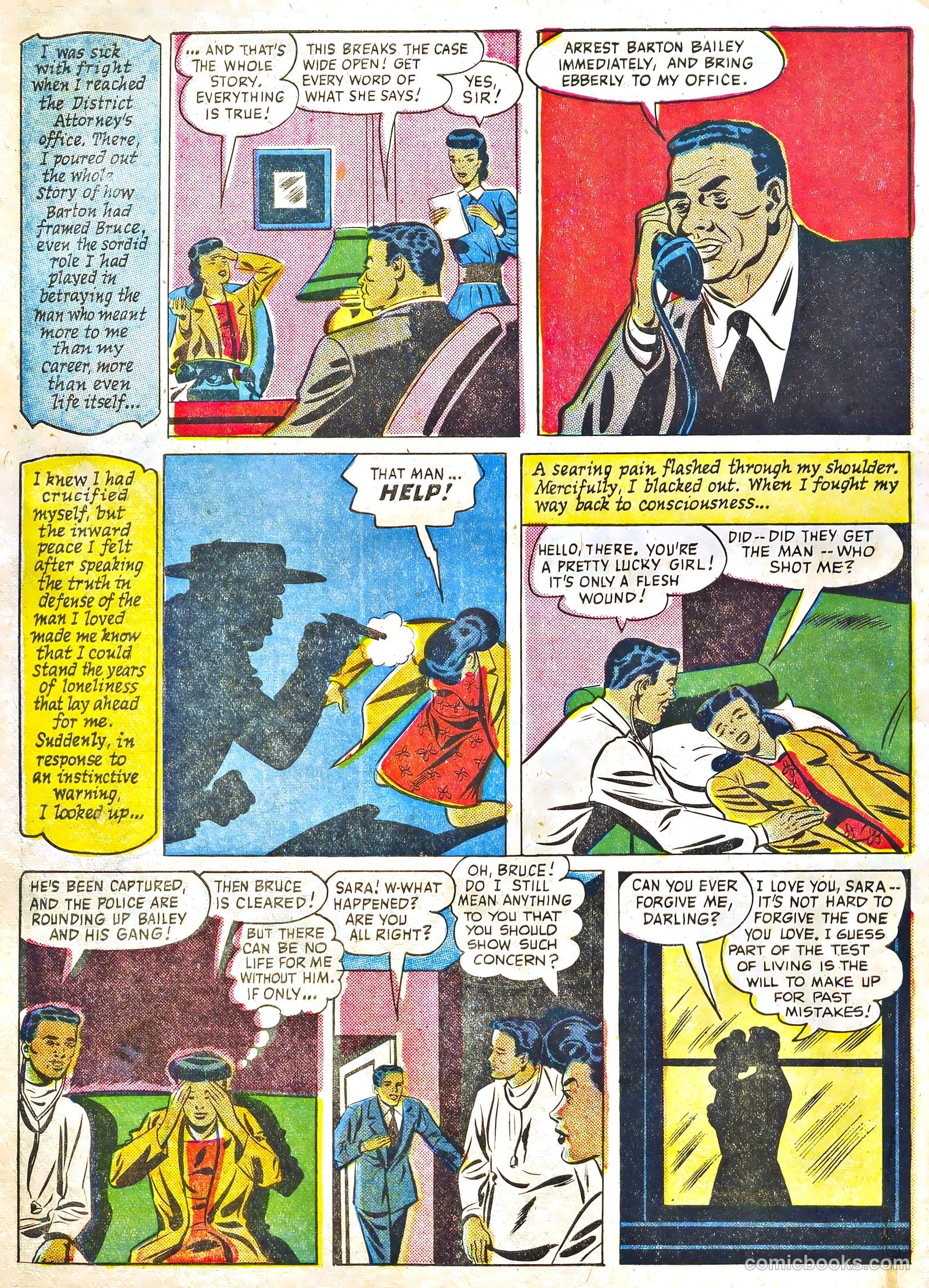 Negro Romance #4 (1955) — page 34 of 37