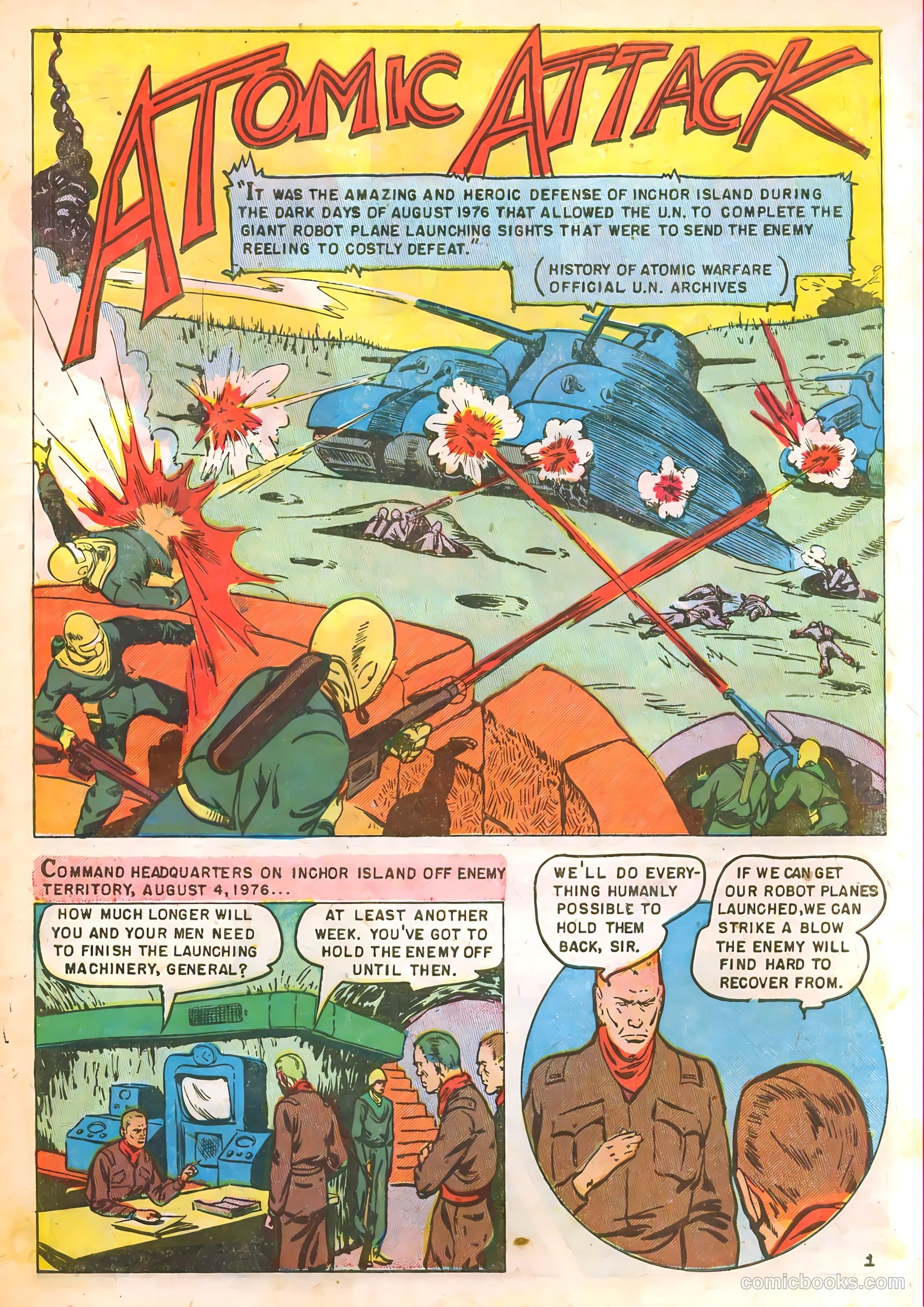 Atomic Attack! #6 (1953) — page 3 of 36