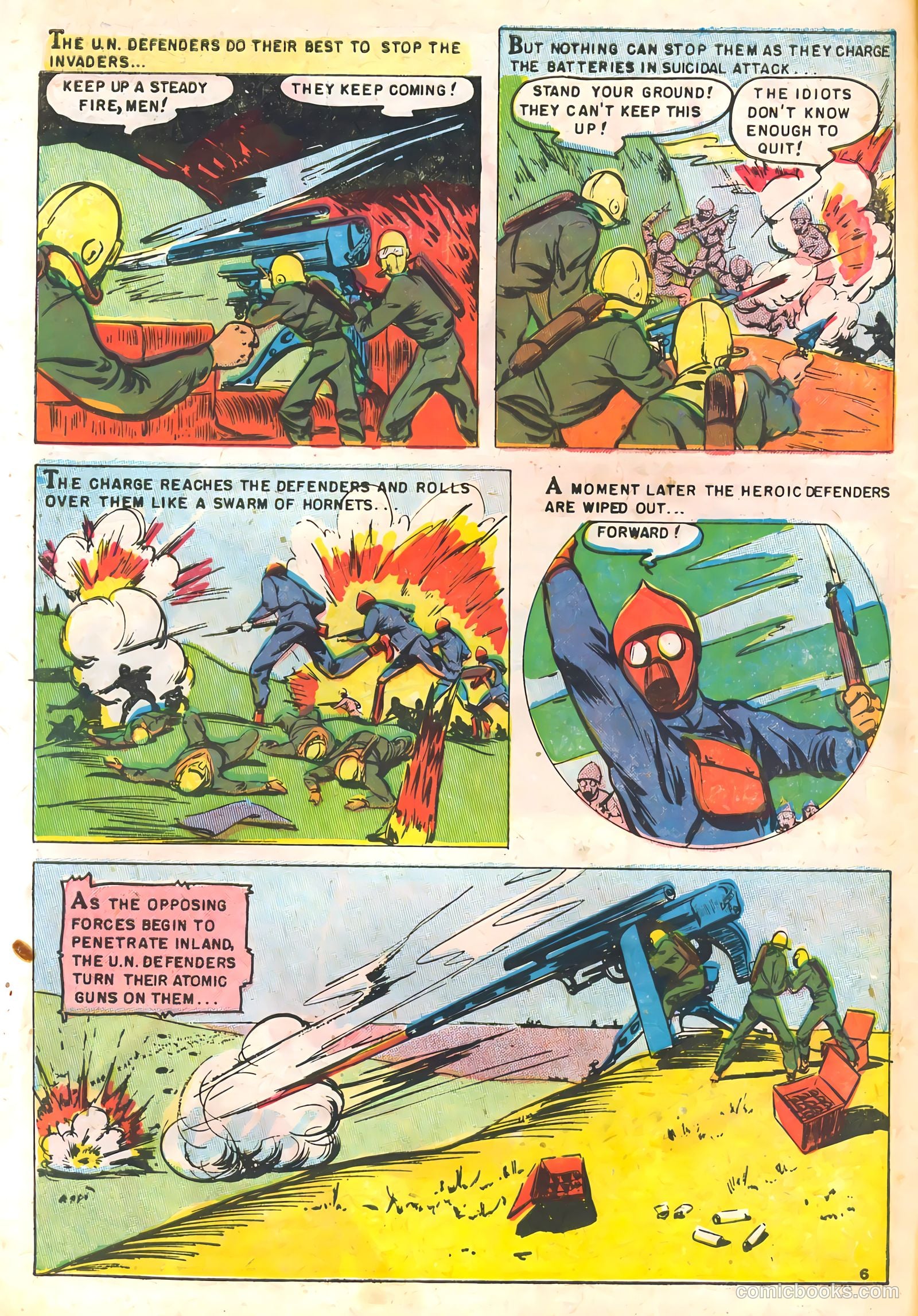 Atomic Attack! #6 (1953) — page 8 of 36