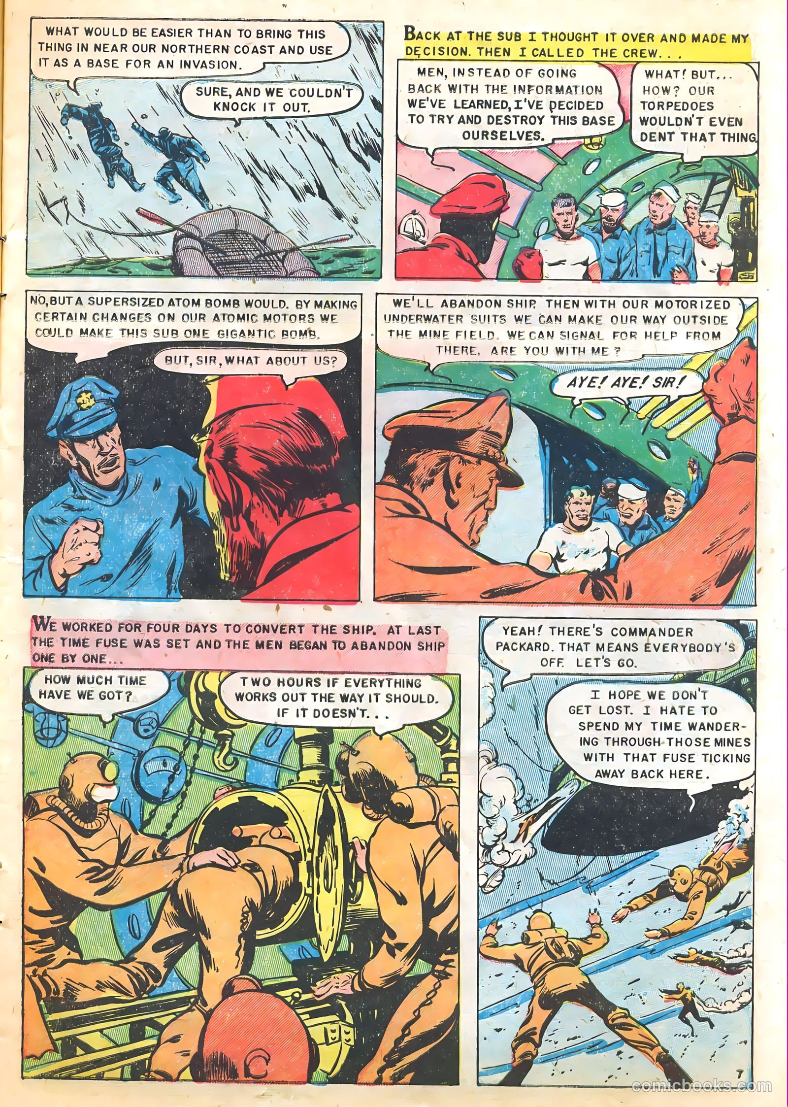 Atomic Attack! #7 (1952) — page 9 of 36
