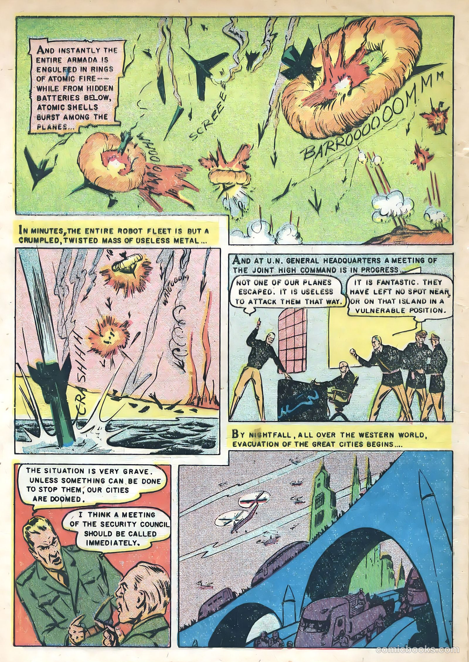 Atomic Attack #8 (1958) — page 6 of 36