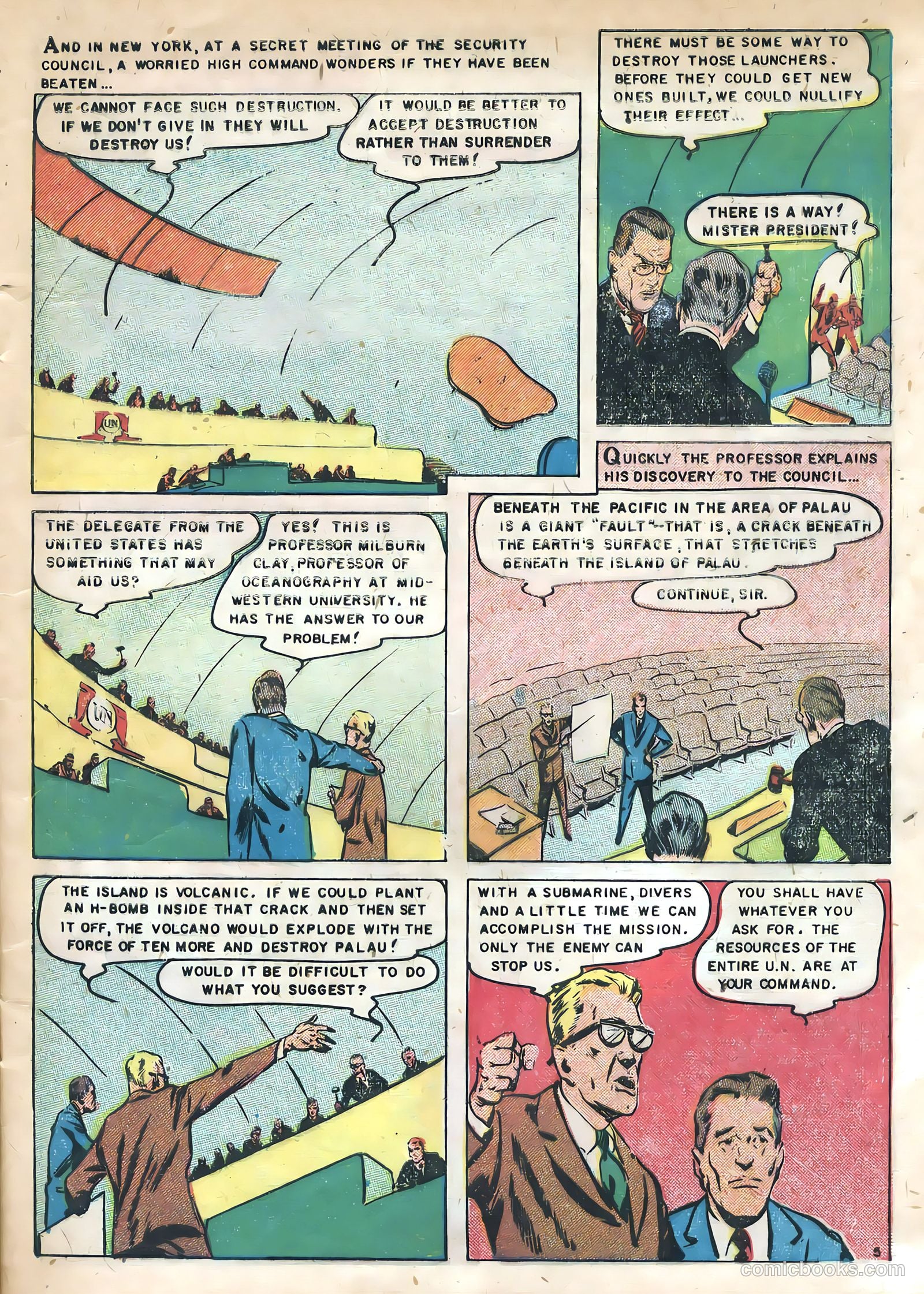 Atomic Attack #8 (1958) — page 7 of 36