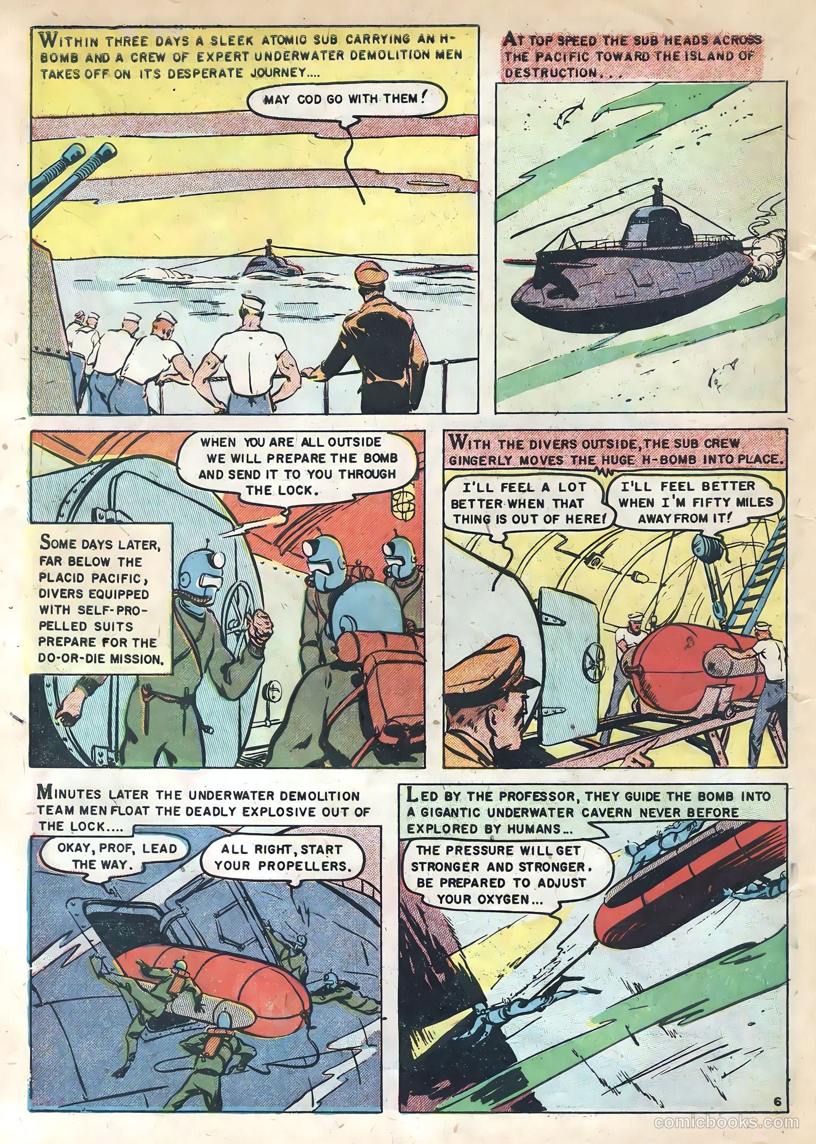 Atomic Attack #8 (1958) — page 8 of 36