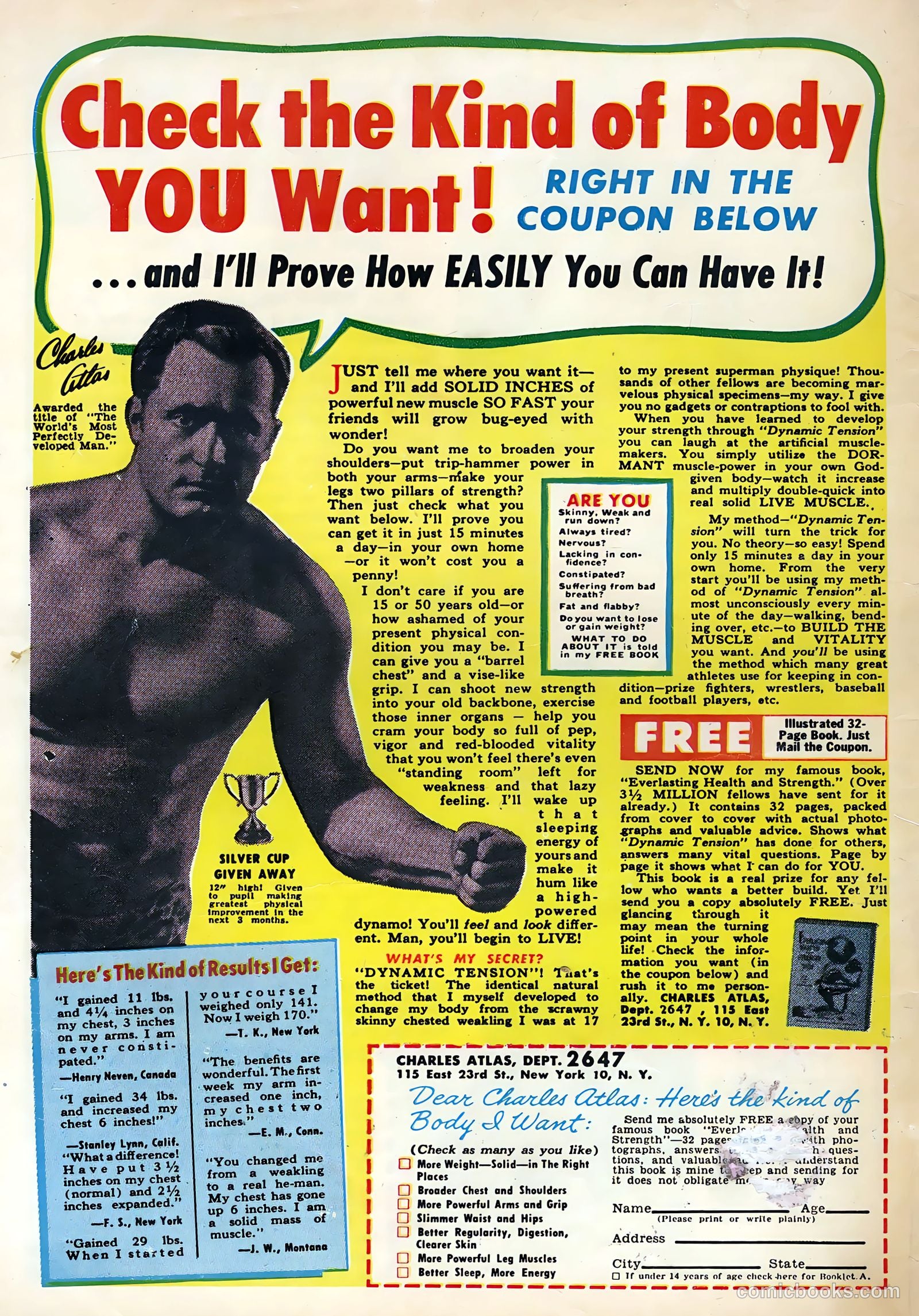 Atomic Attack #8 (1958) — page 36 of 36