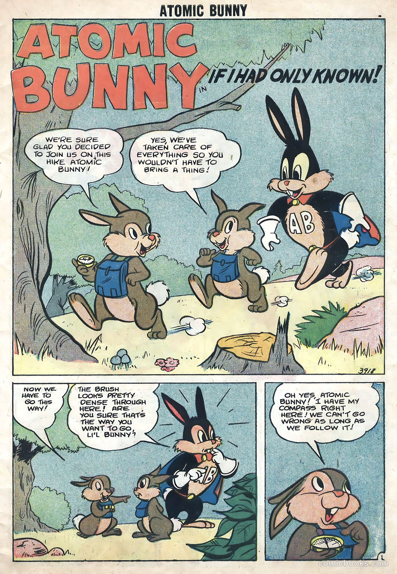 Atomic Bunny #12 (1958) — page 3 of 36