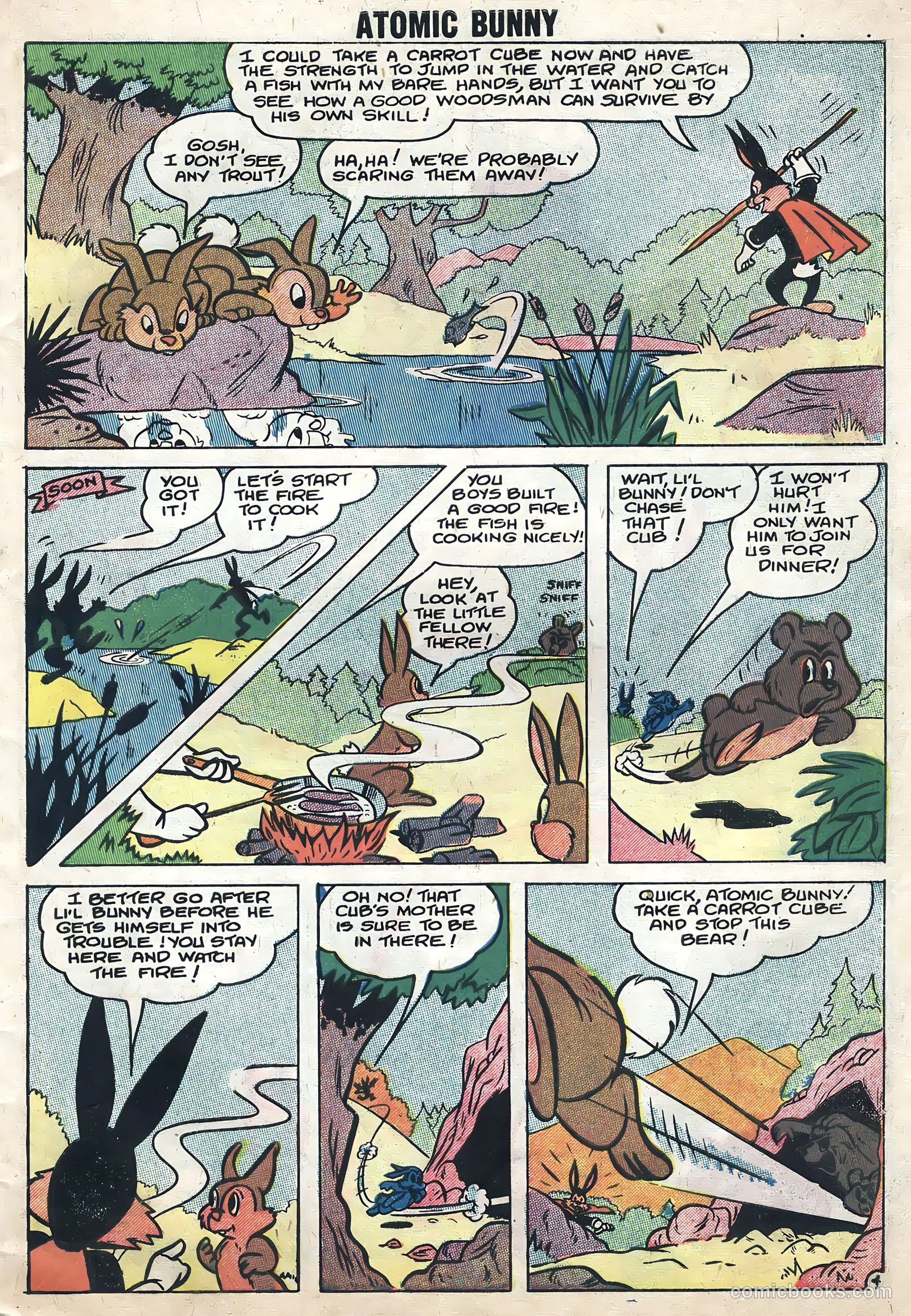 Atomic Bunny #12 (1958) — page 7 of 36