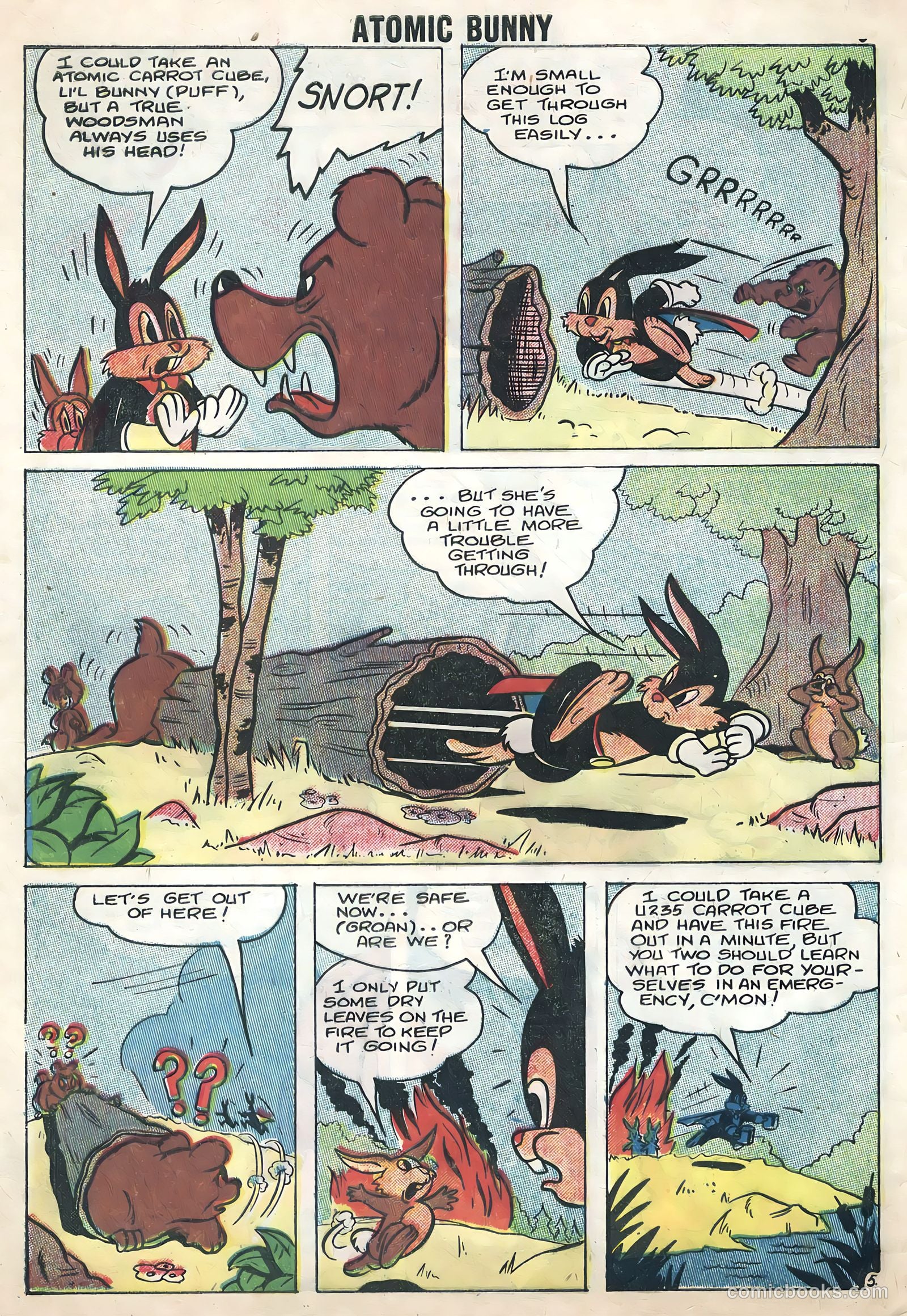 Atomic Bunny #12 (1958) — page 8 of 36