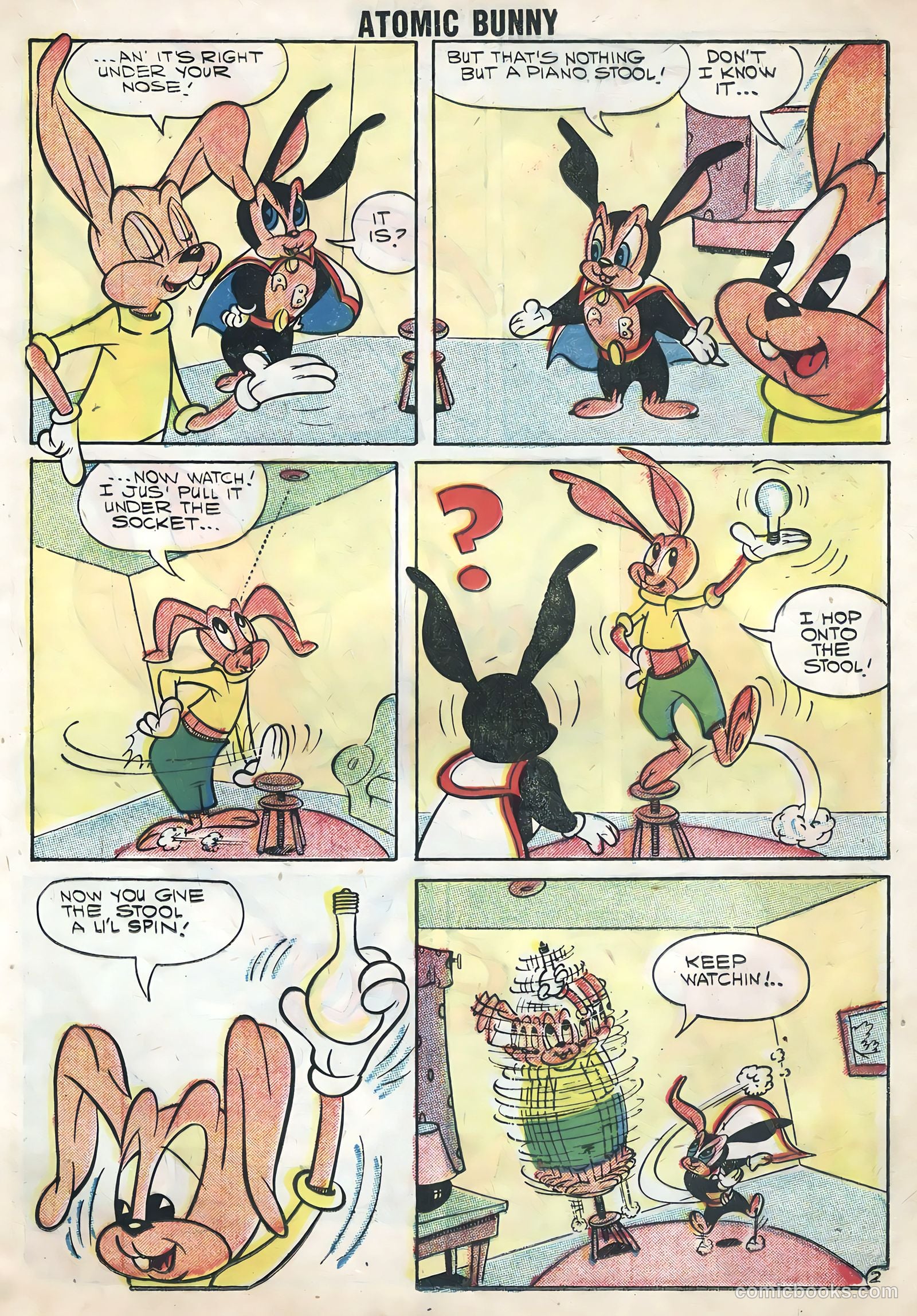 Atomic Bunny #12 (1958) — page 13 of 36