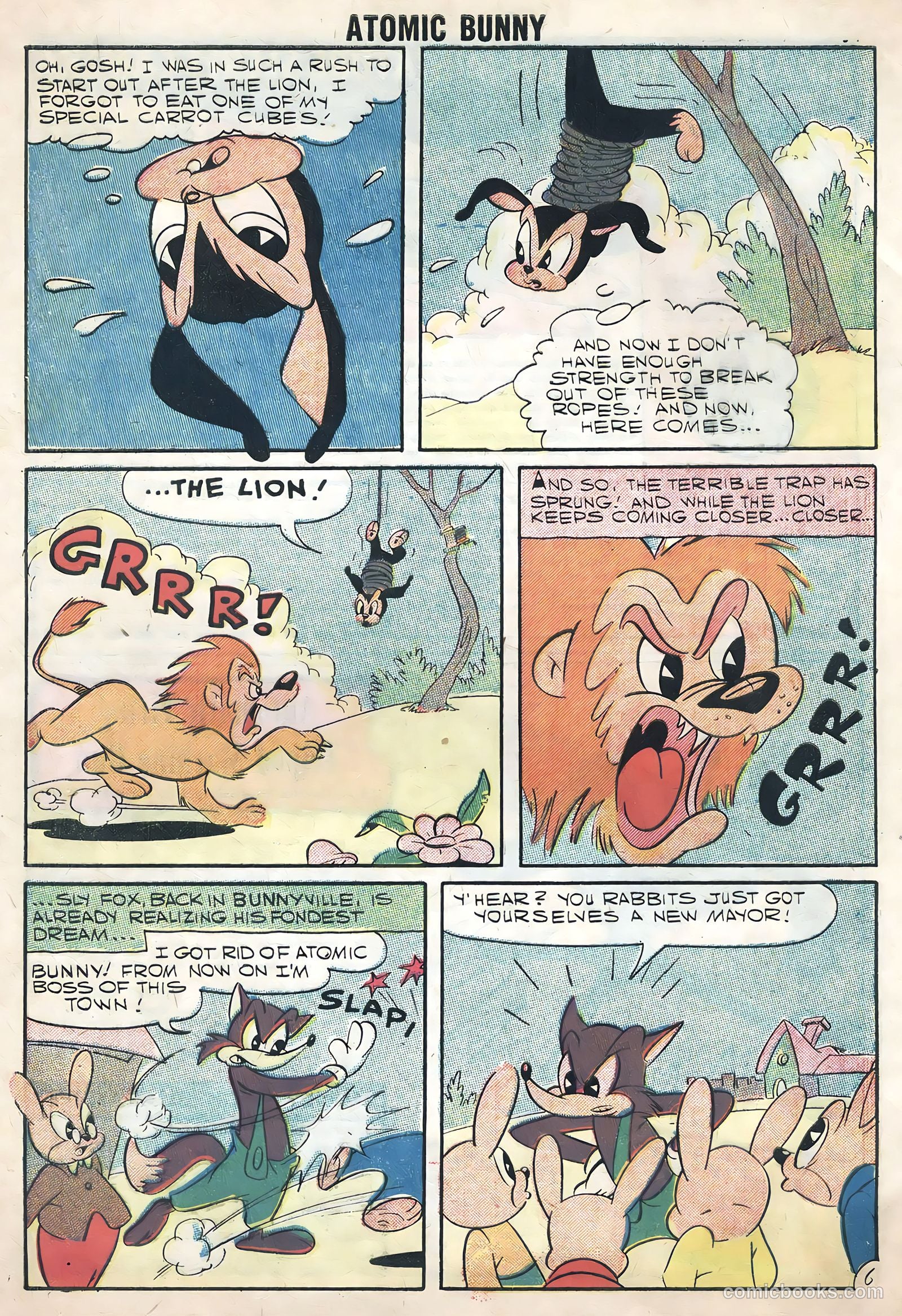 Atomic Bunny #12 (1958) — page 32 of 36