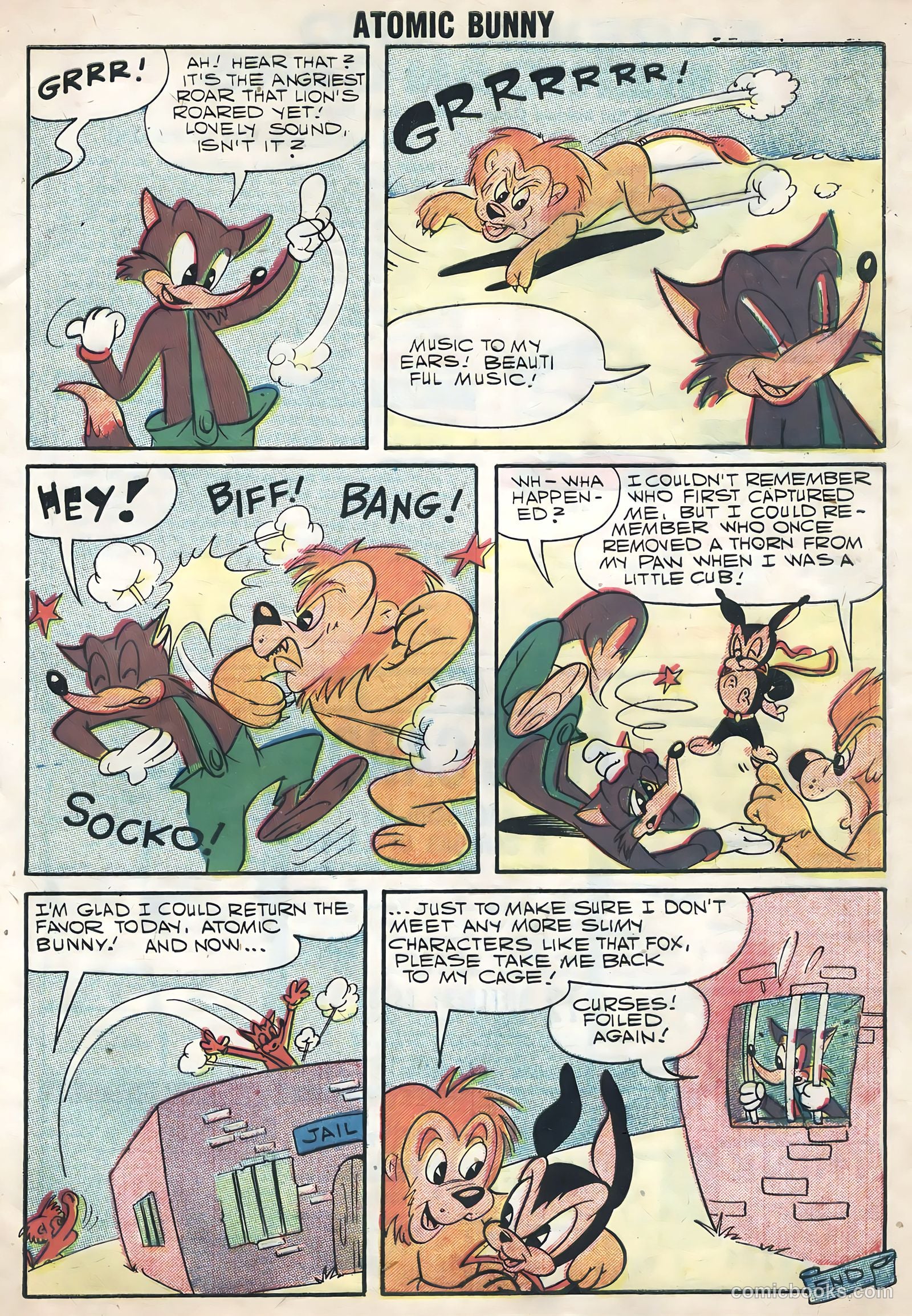 Atomic Bunny #12 (1958) — page 33 of 36