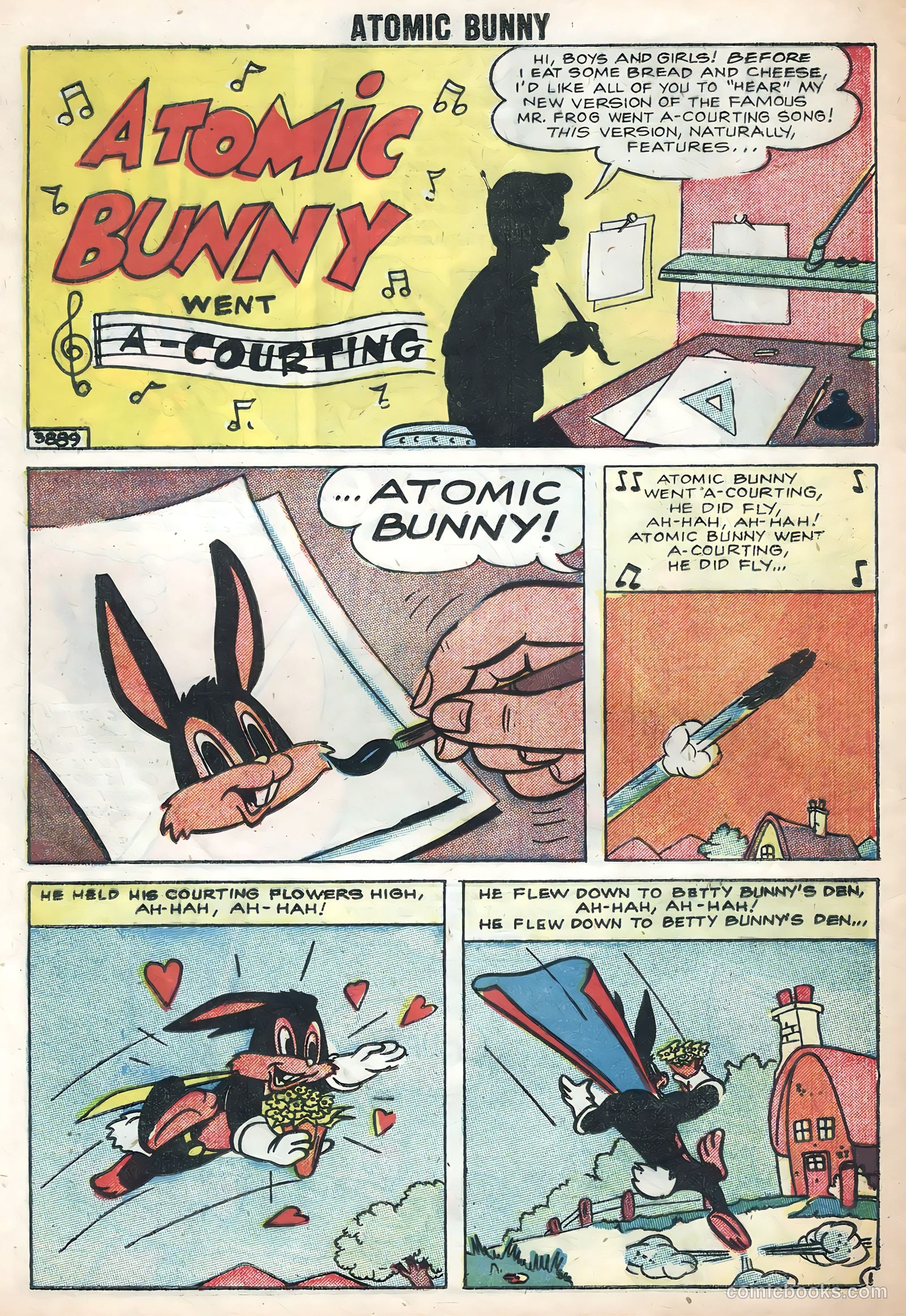 Atomic Bunny #13 (1958) — page 12 of 36