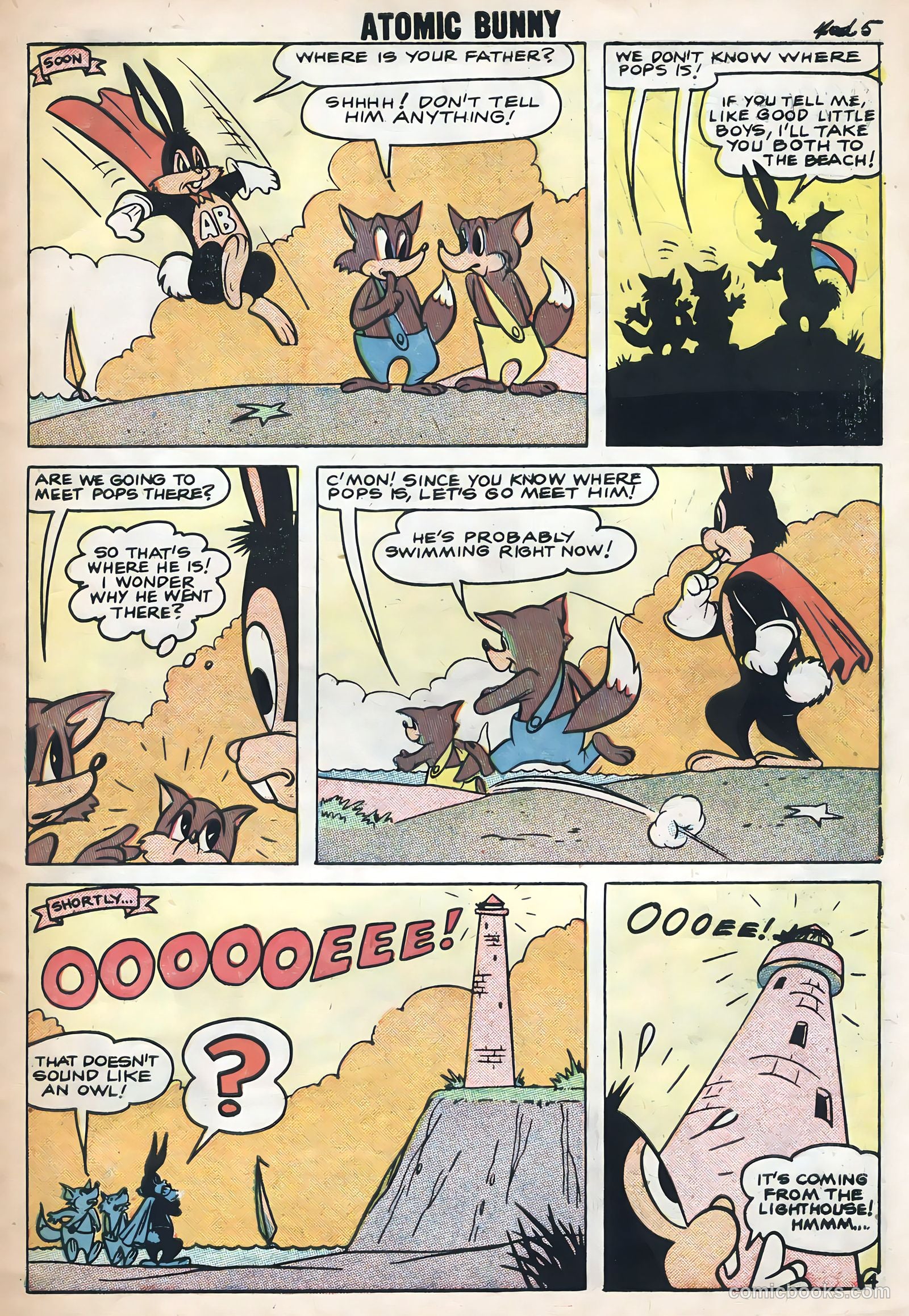 Atomic Bunny #14 (1958) — page 7 of 36