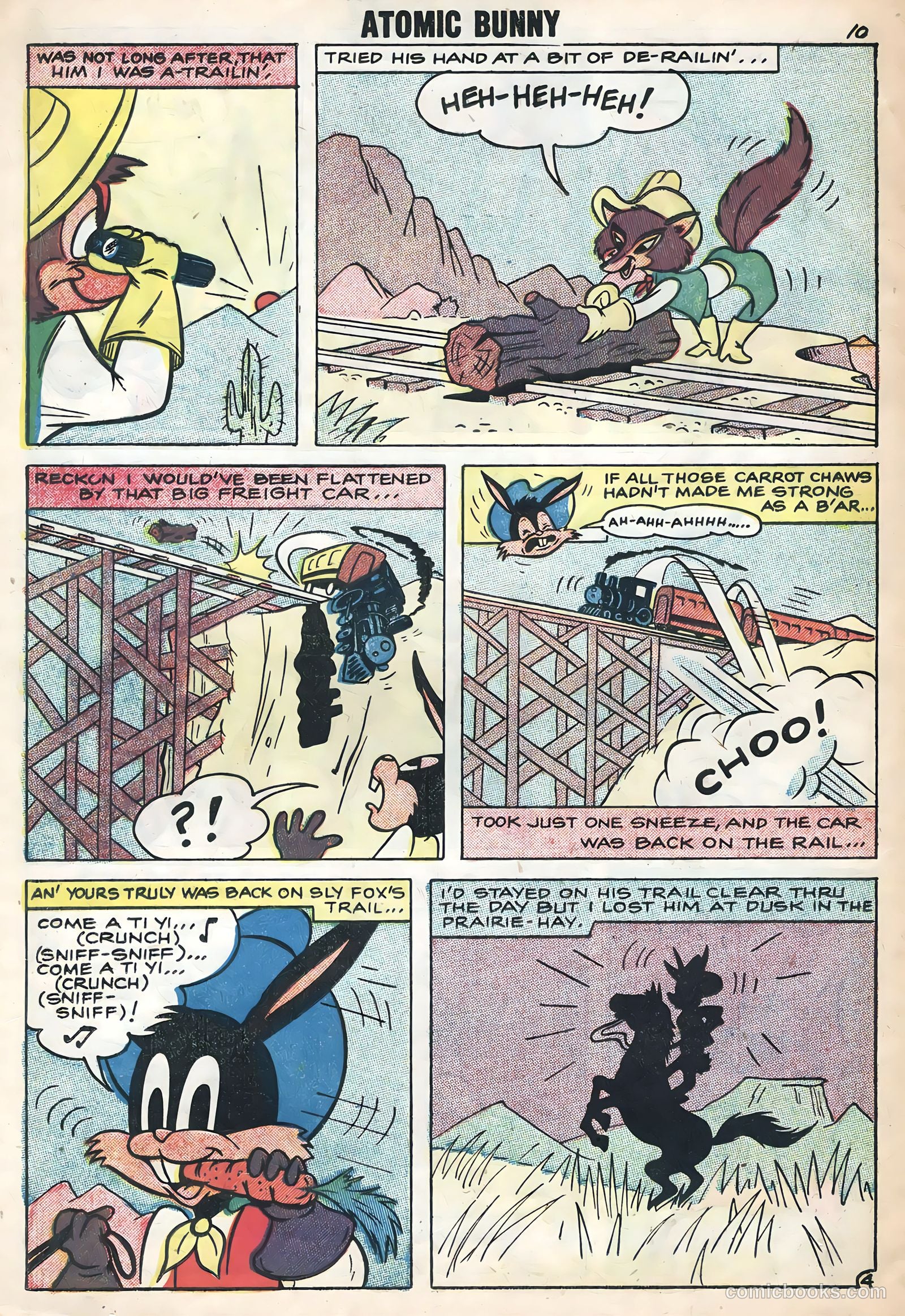 Atomic Bunny #14 (1958) — page 12 of 36