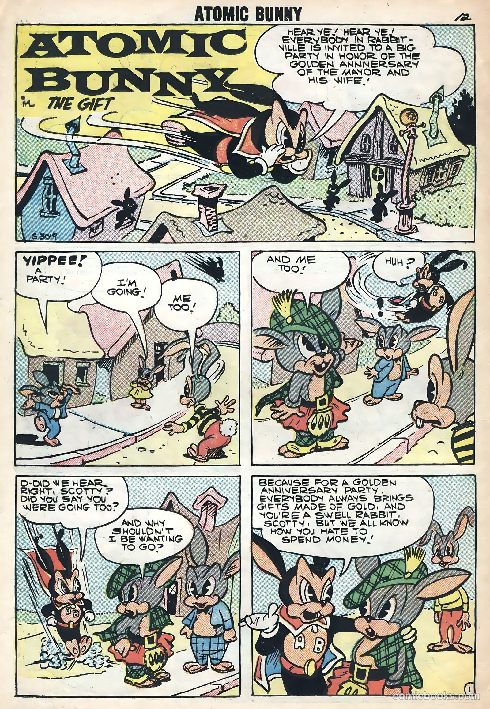 Atomic Bunny #14 (1958) — page 14 of 36