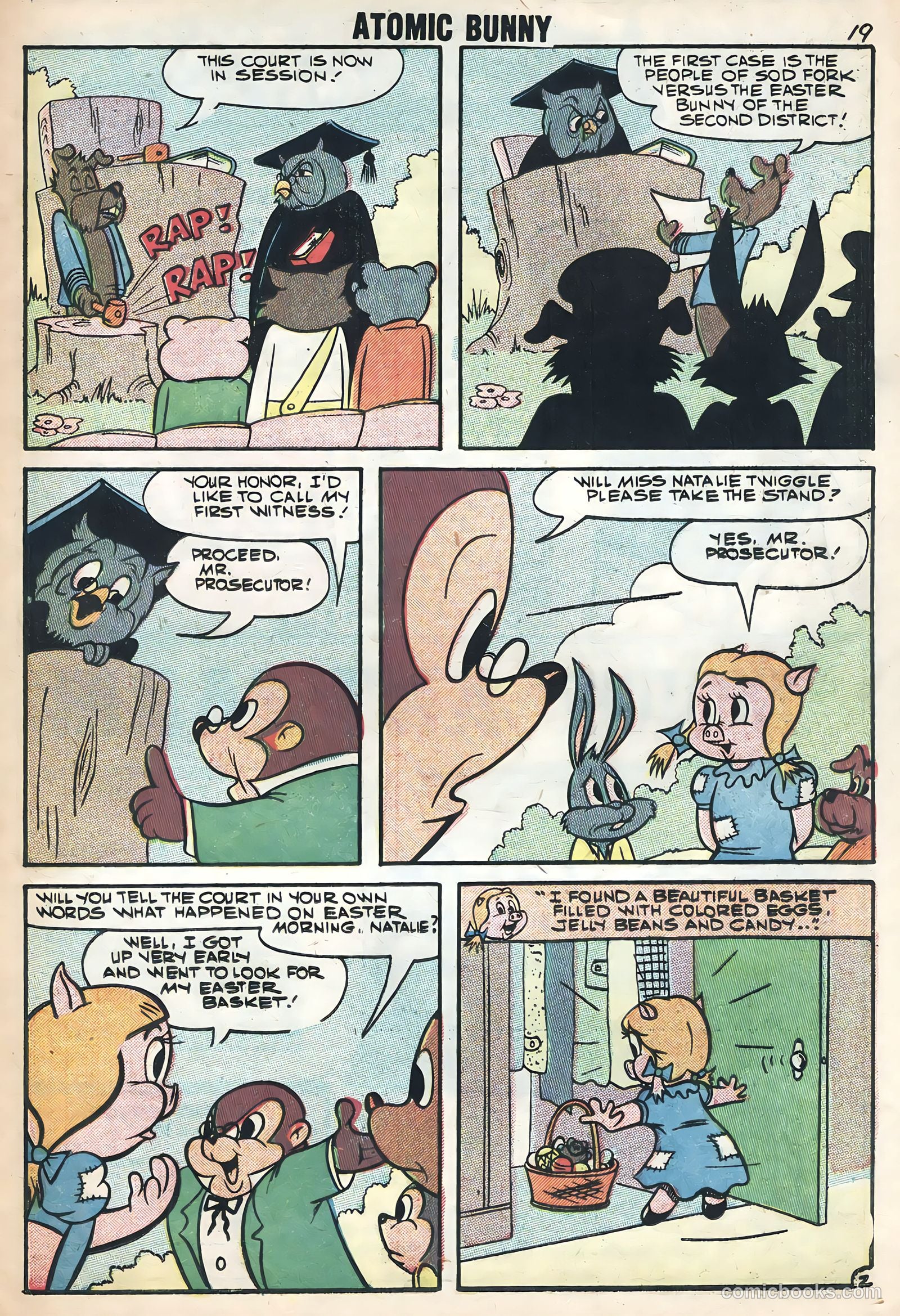 Atomic Bunny #14 (1958) — page 21 of 36
