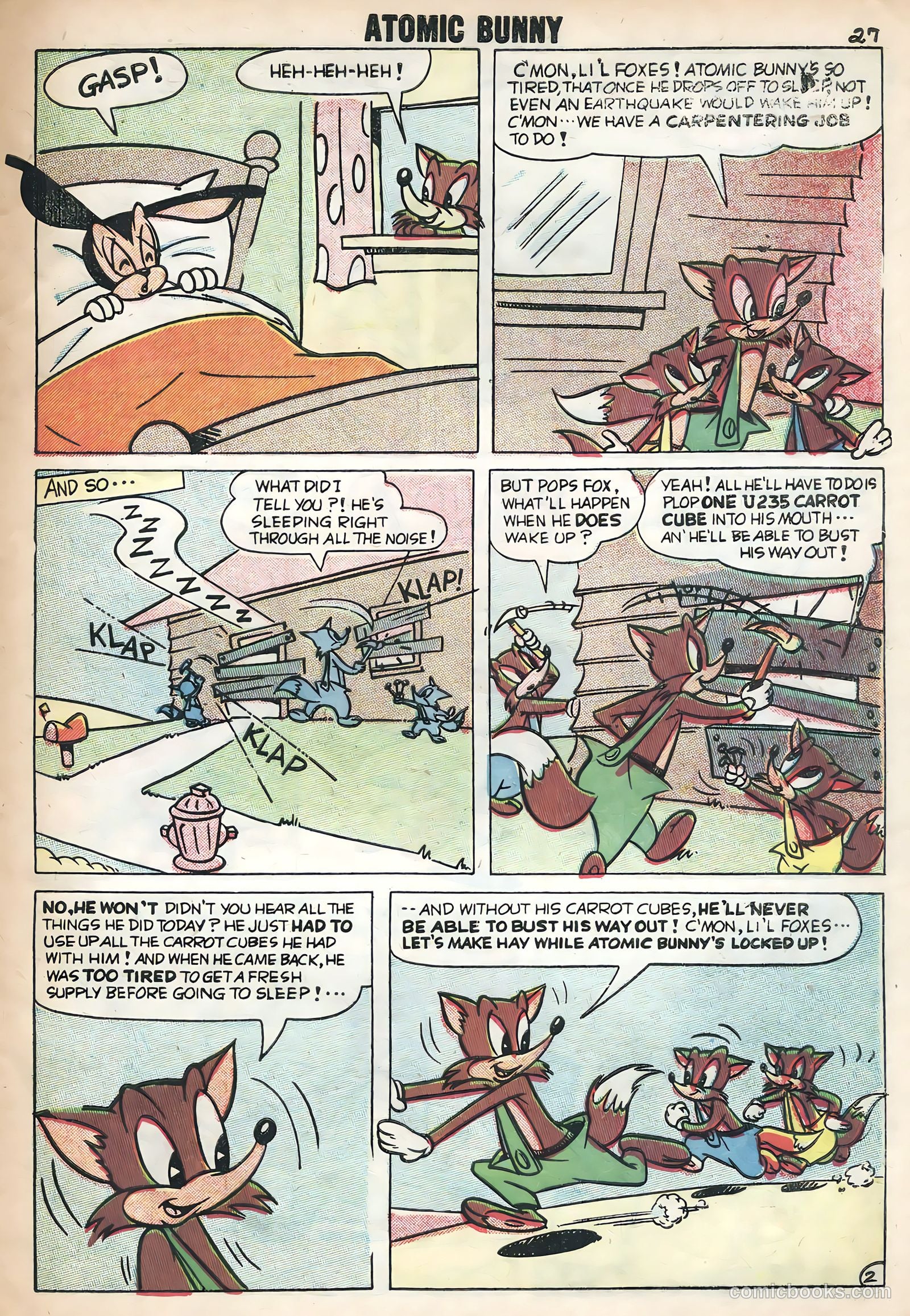 Atomic Bunny #14 (1958) — page 29 of 36