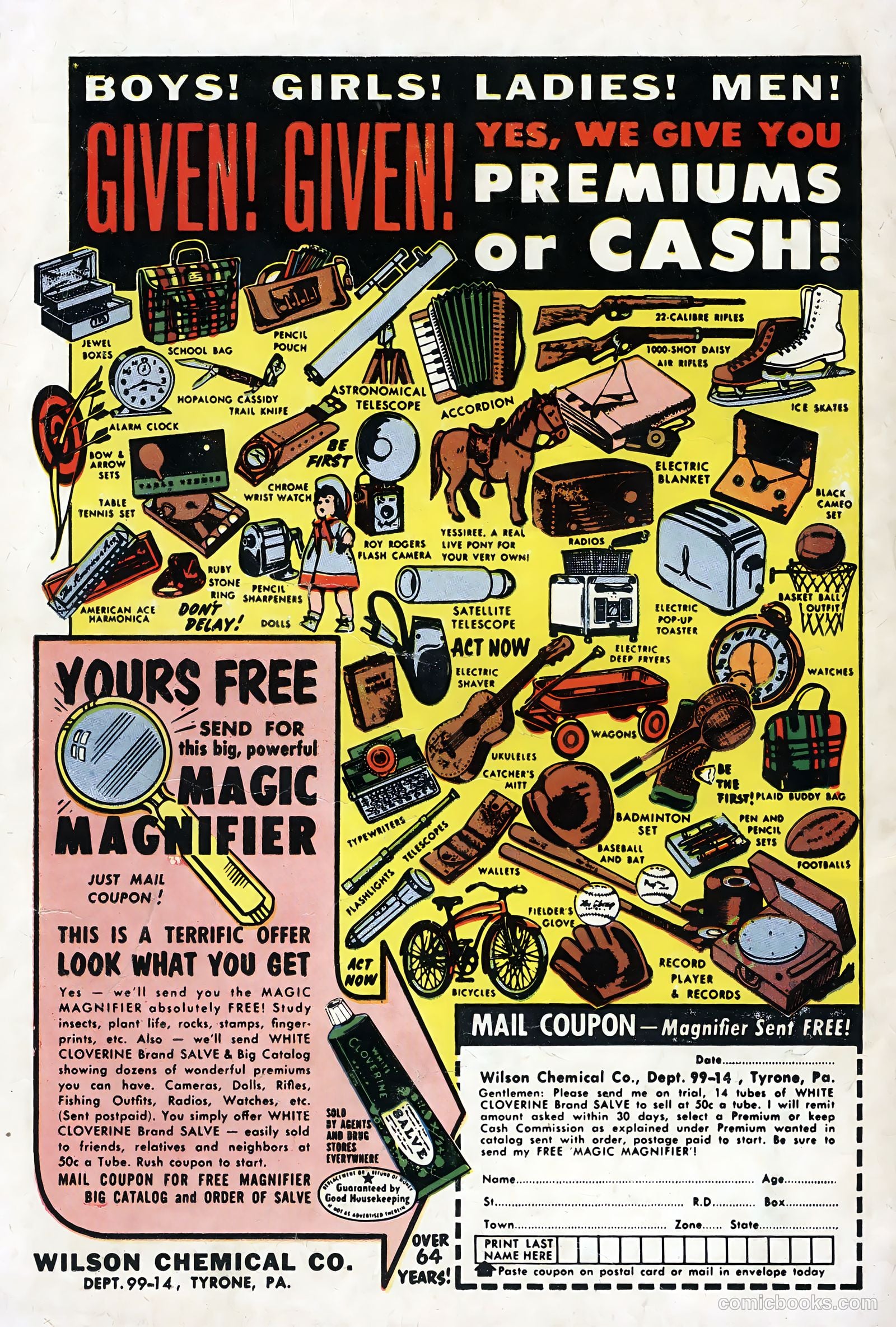 Atomic Bunny #14 (1958) — page 36 of 36