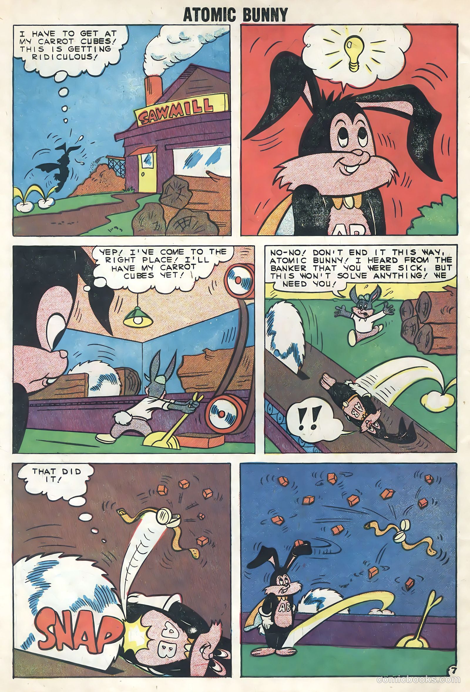Atomic Bunny #18 (1959) — page 10 of 36