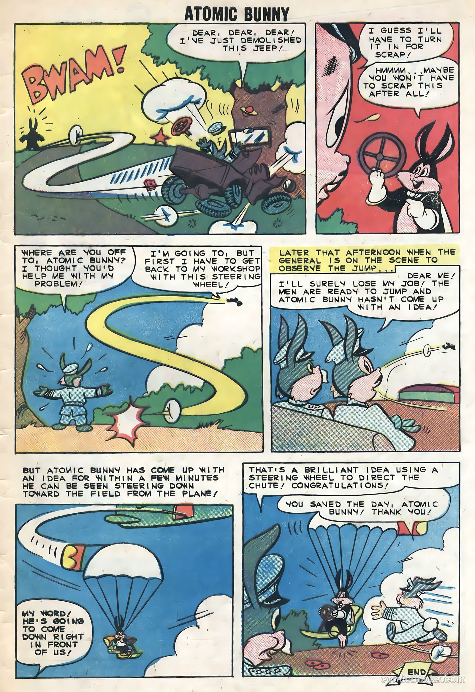 Atomic Bunny #18 (1959) — page 33 of 36
