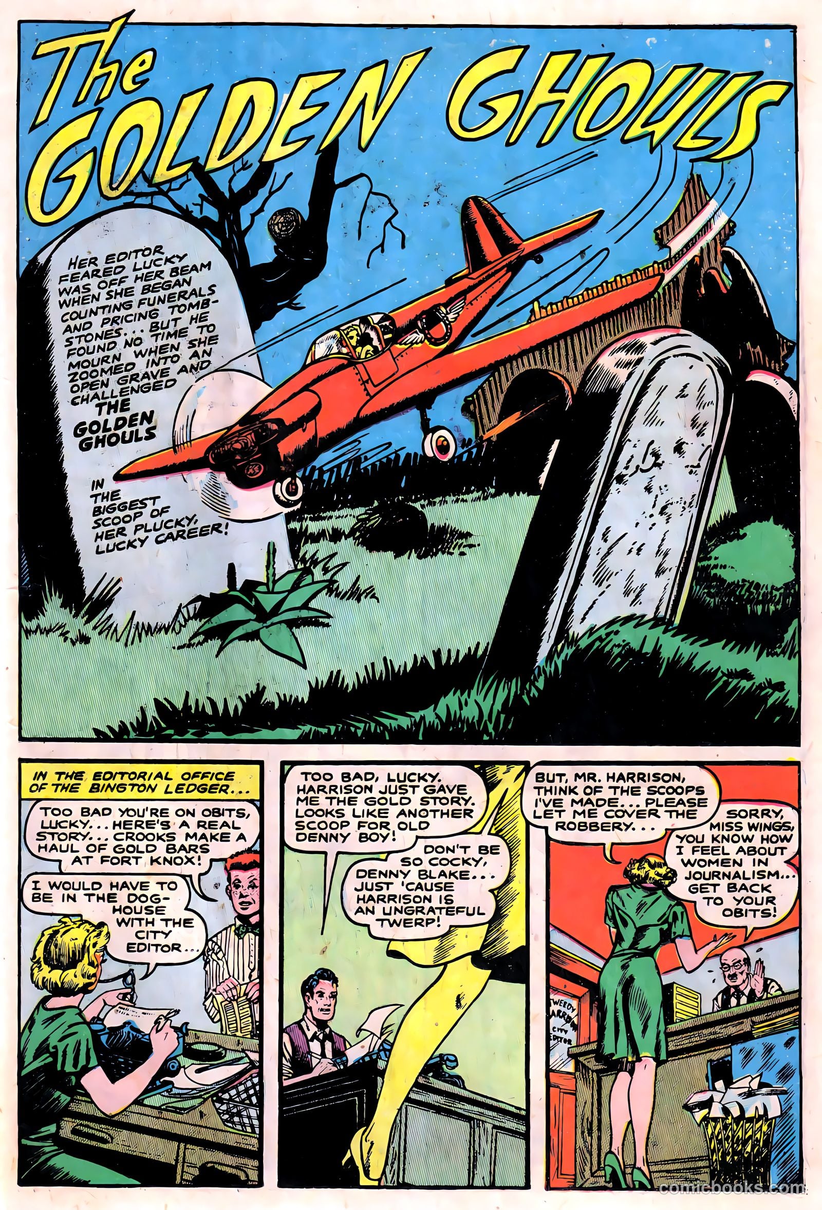 Atomic Comics #3 (1946) — page 2 of 7