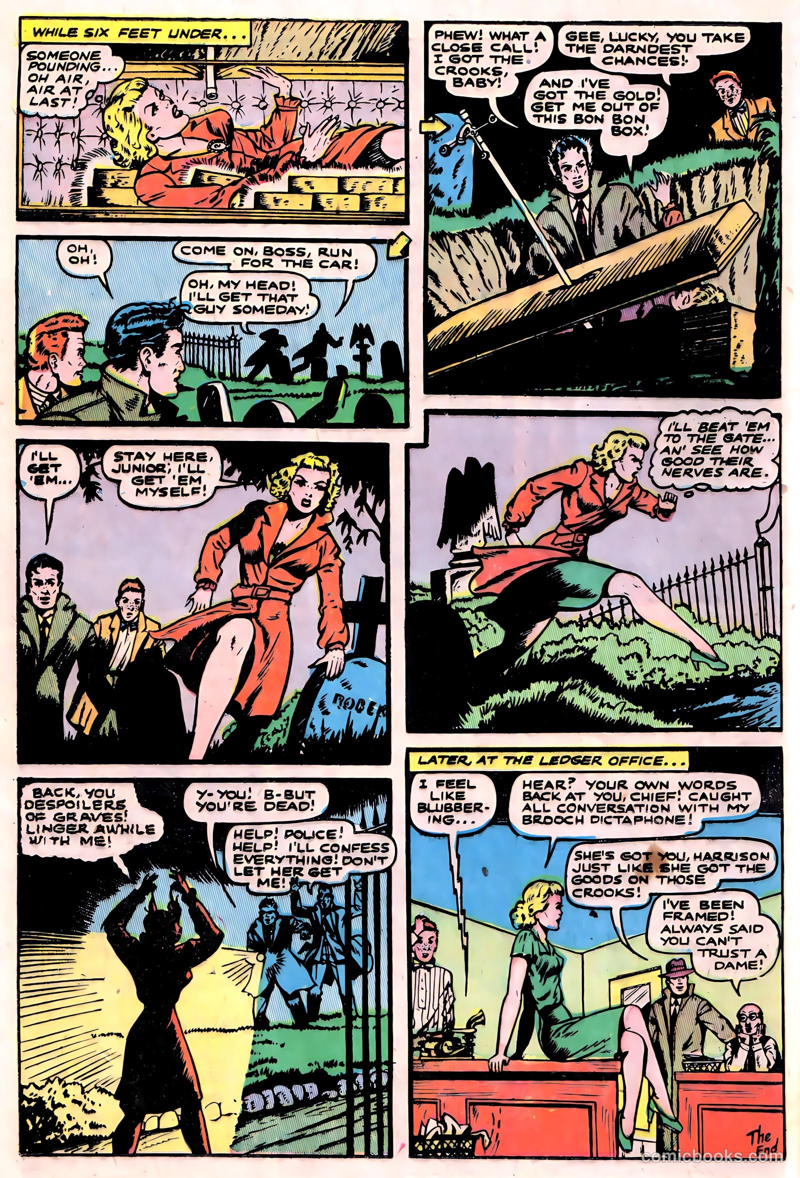 Atomic Comics #3 (1946) — page 7 of 7