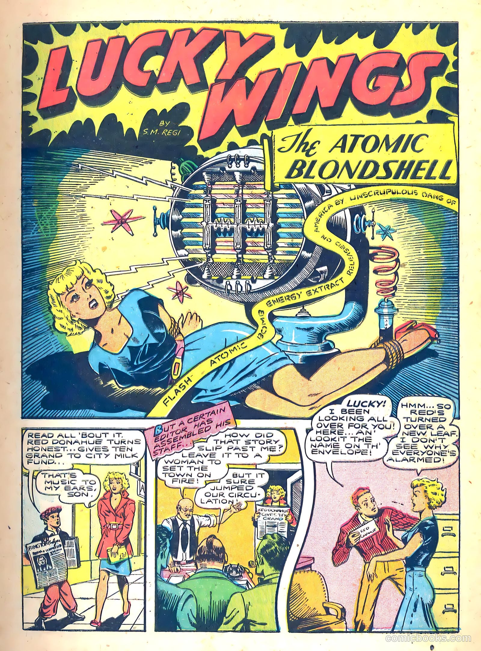Atomic Comics #4 (1946) — page 3 of 52