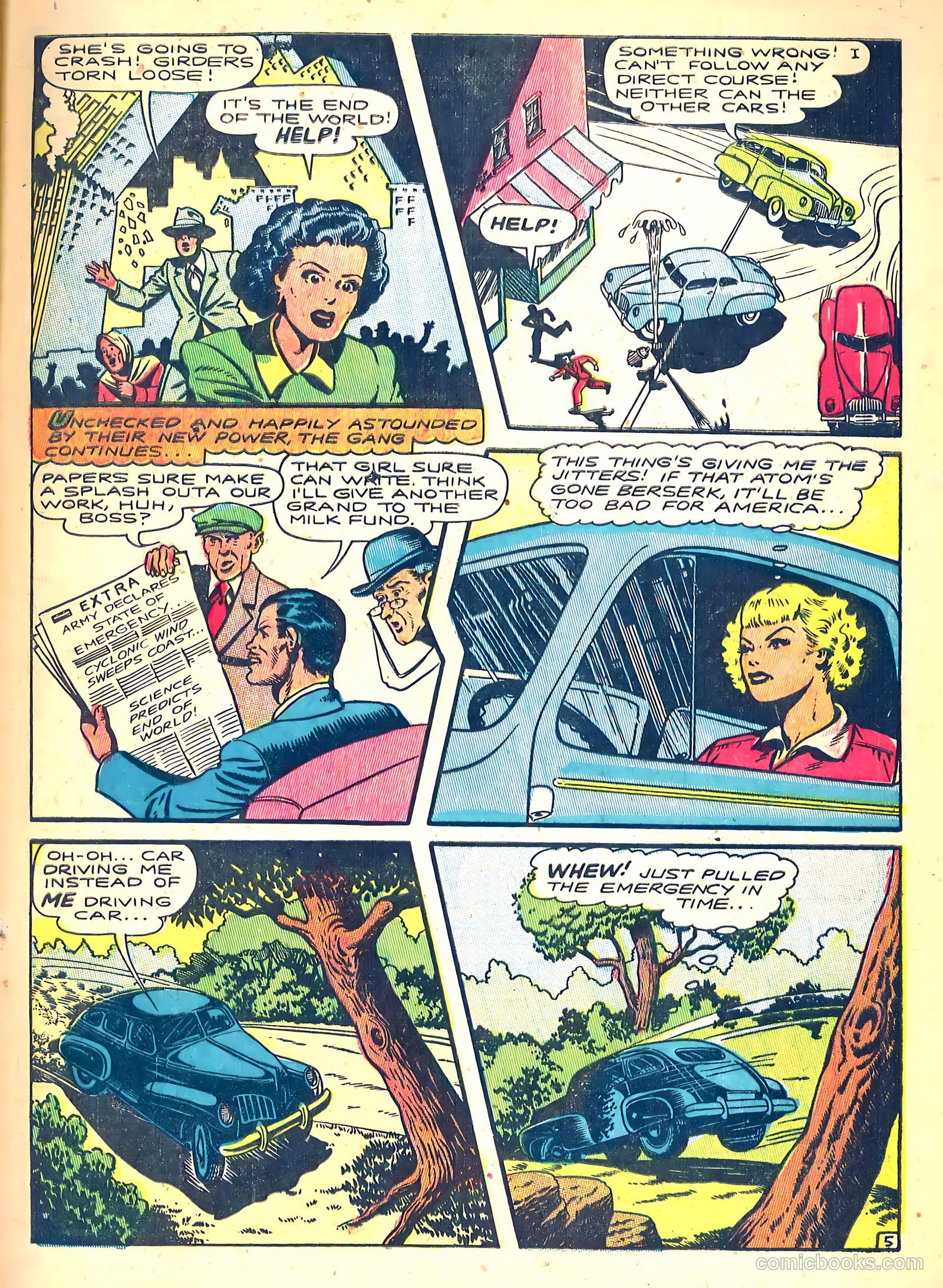 Atomic Comics #4 (1946) — page 7 of 52