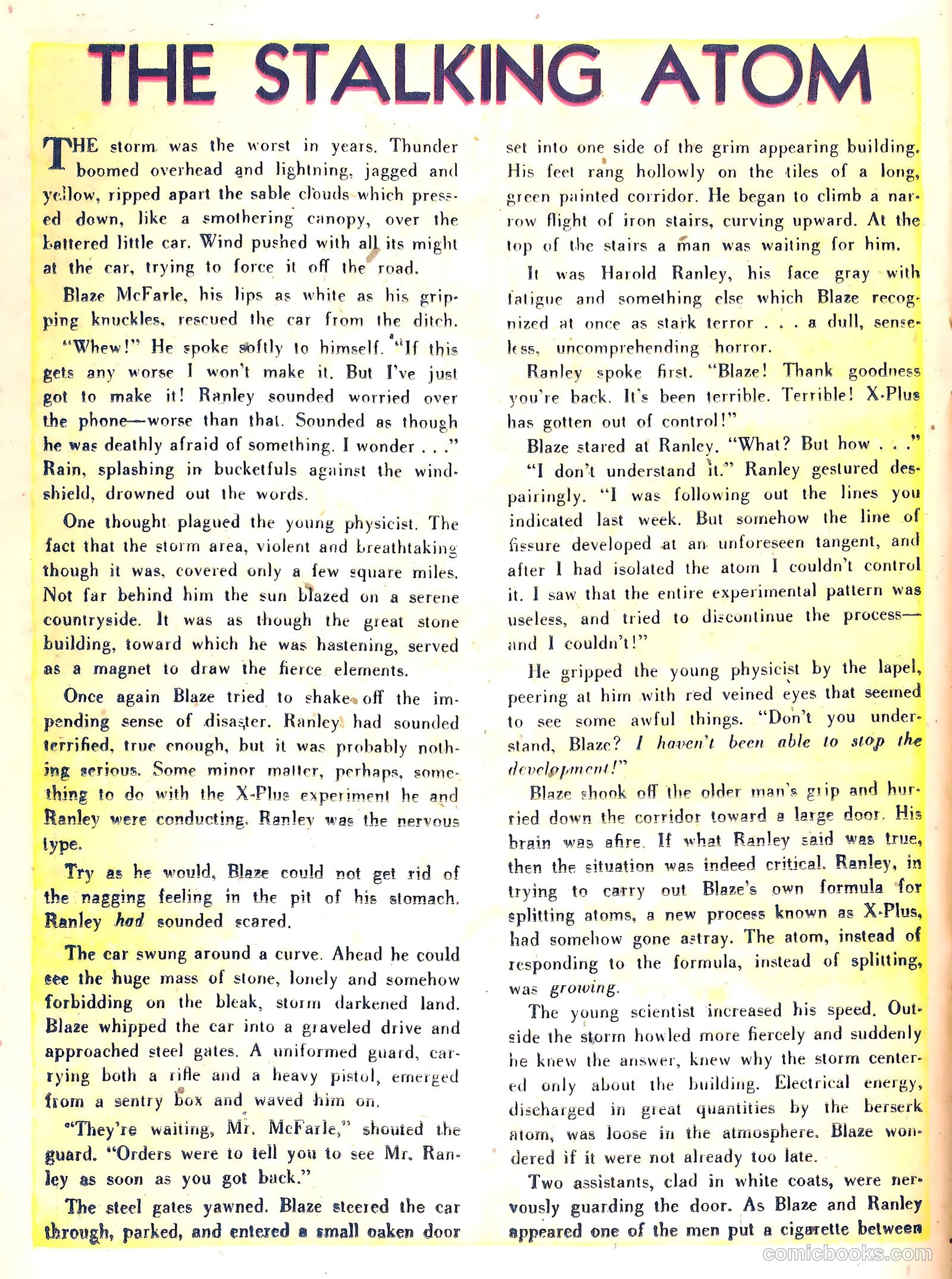 Atomic Comics #4 (1946) — page 28 of 52