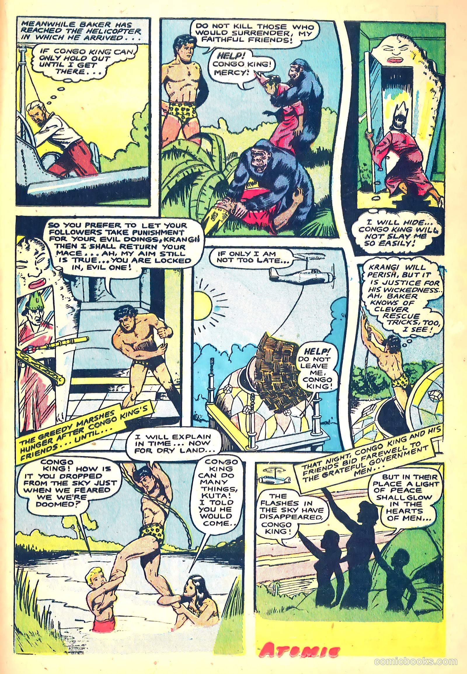 Atomic Comics #4 (1946) — page 35 of 52