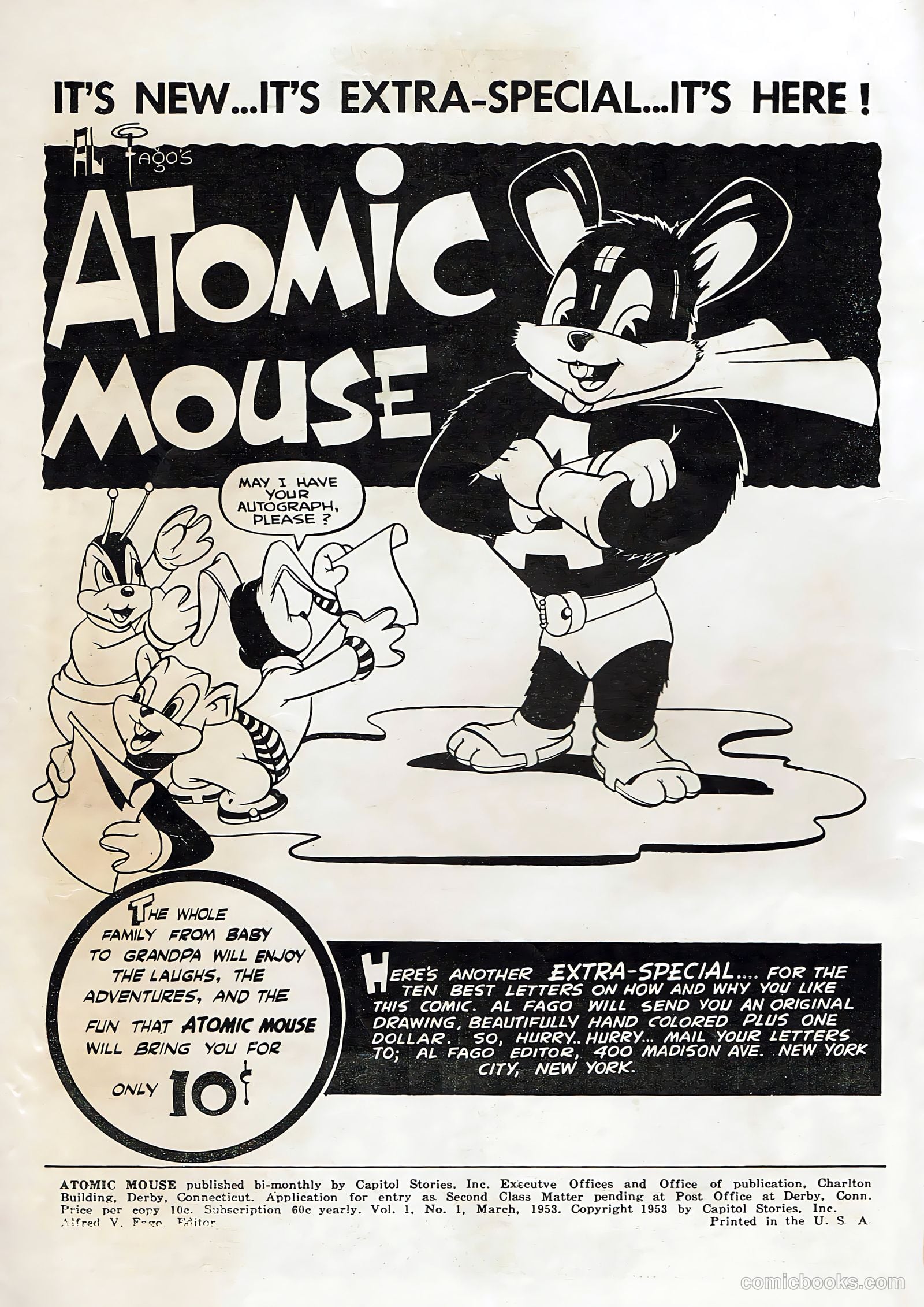 Atomic Mouse #1 (1953) — page 2 of 36