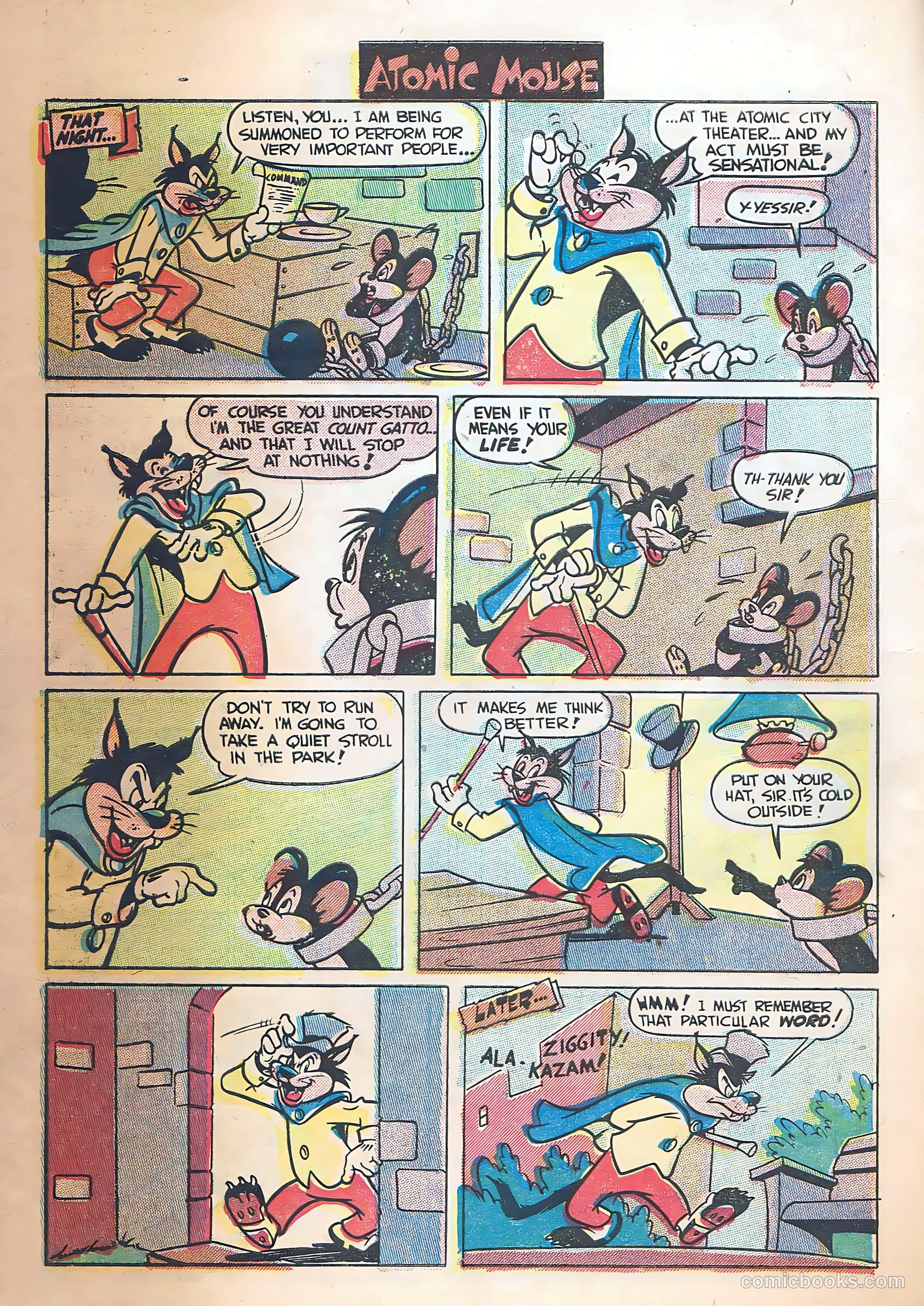 Atomic Mouse #1 (1953) — page 4 of 36