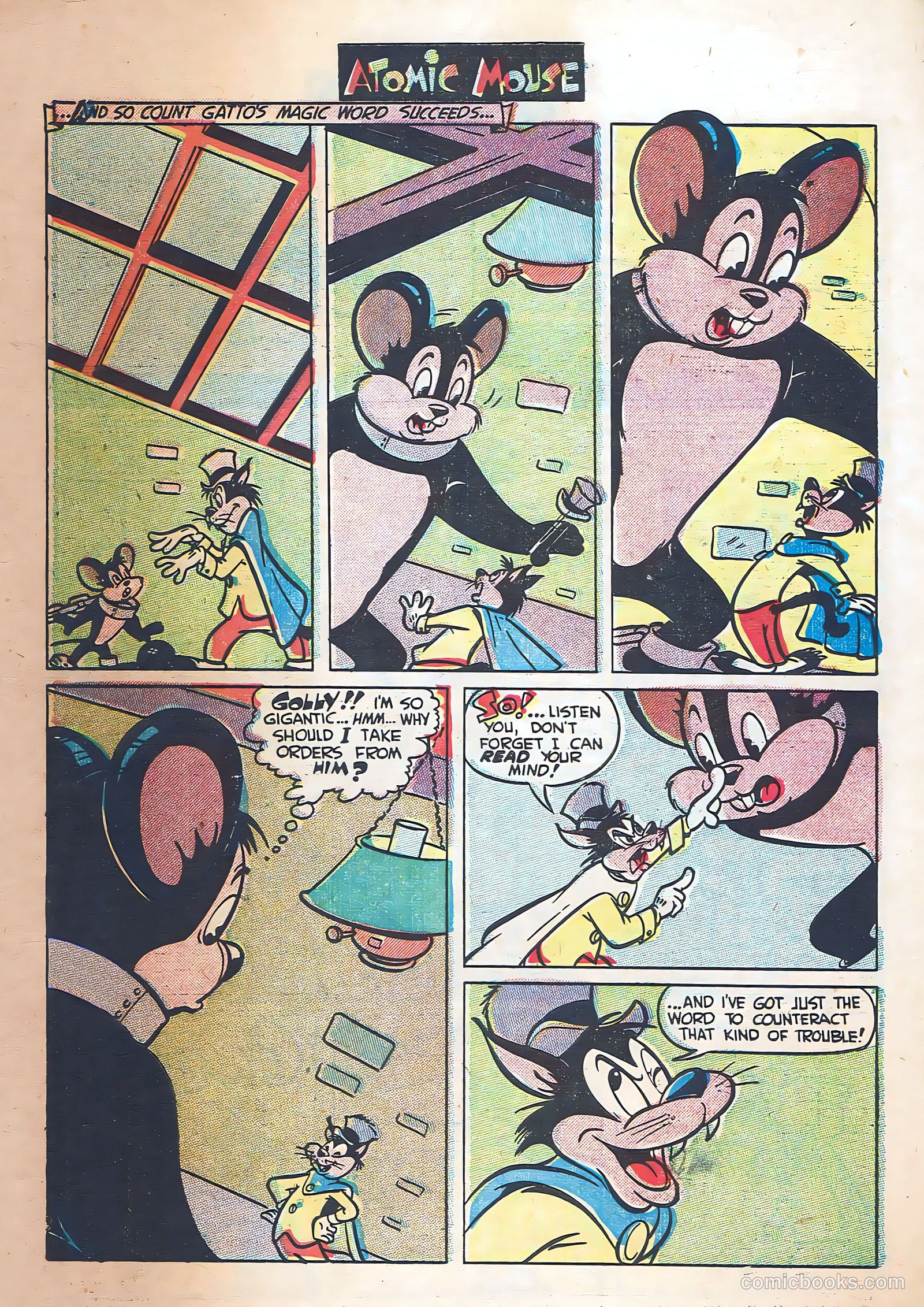 Atomic Mouse #1 (1953) — page 6 of 36