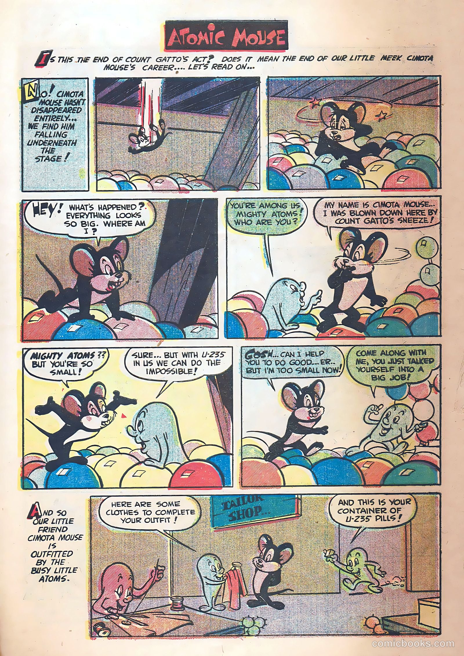 Atomic Mouse #1 (1953) — page 9 of 36