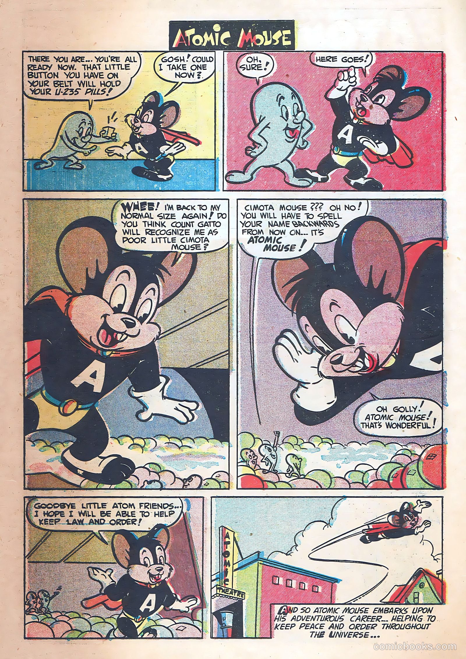 Atomic Mouse #1 (1953) — page 10 of 36