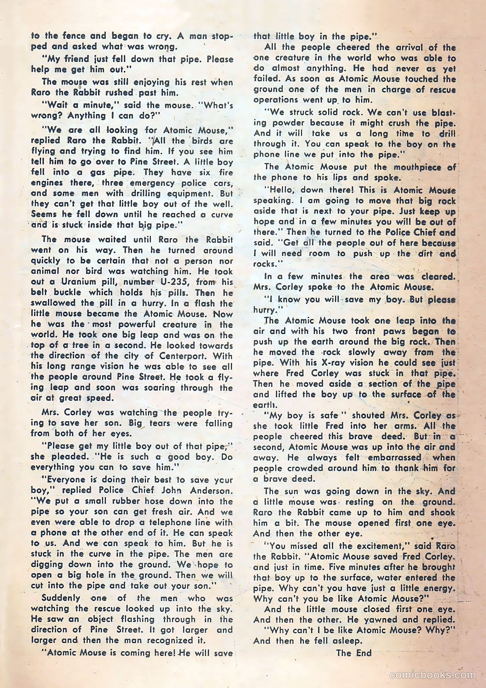 Atomic Mouse #1 (1953) — page 19 of 36