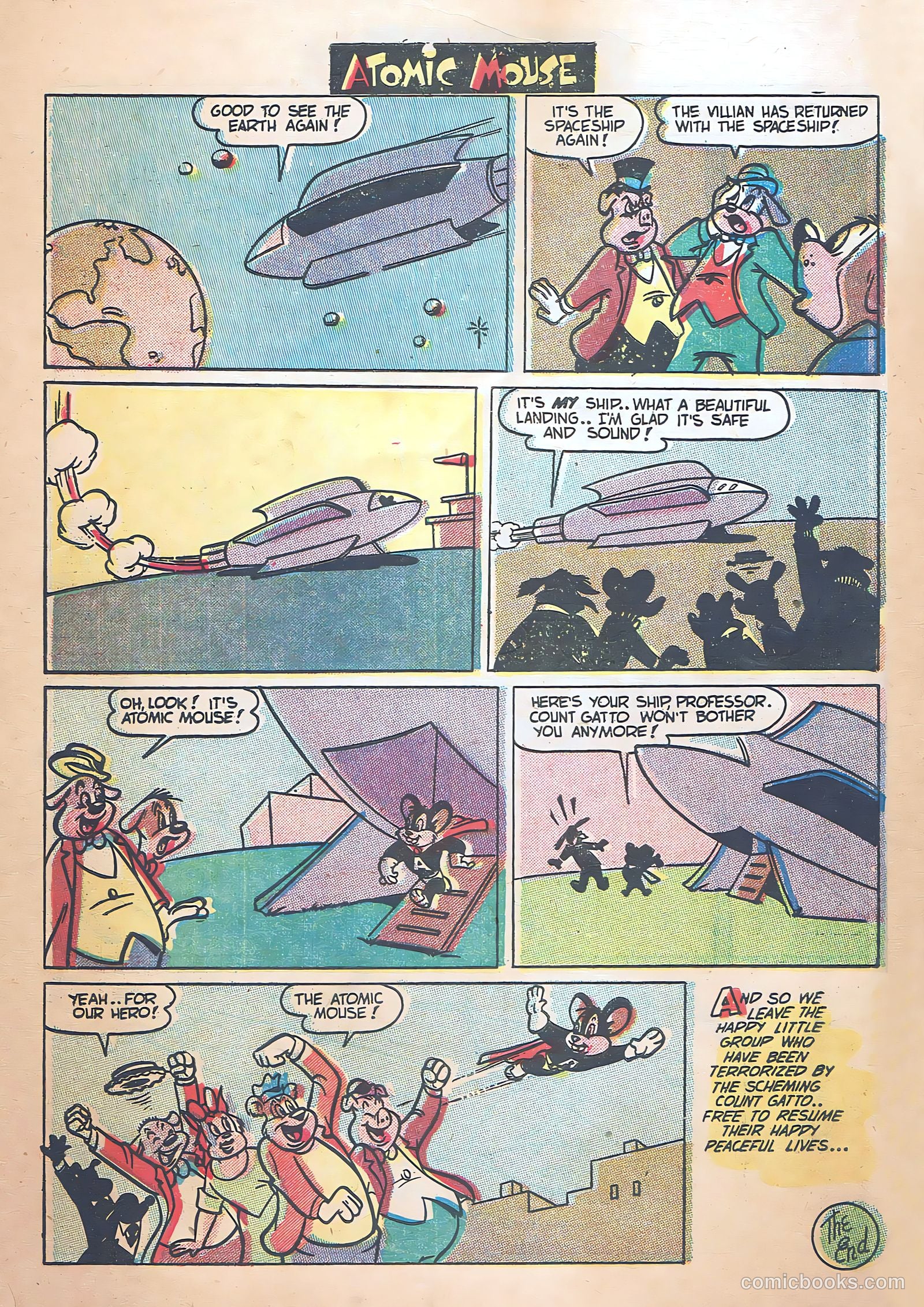 Atomic Mouse #1 (1953) — page 34 of 36