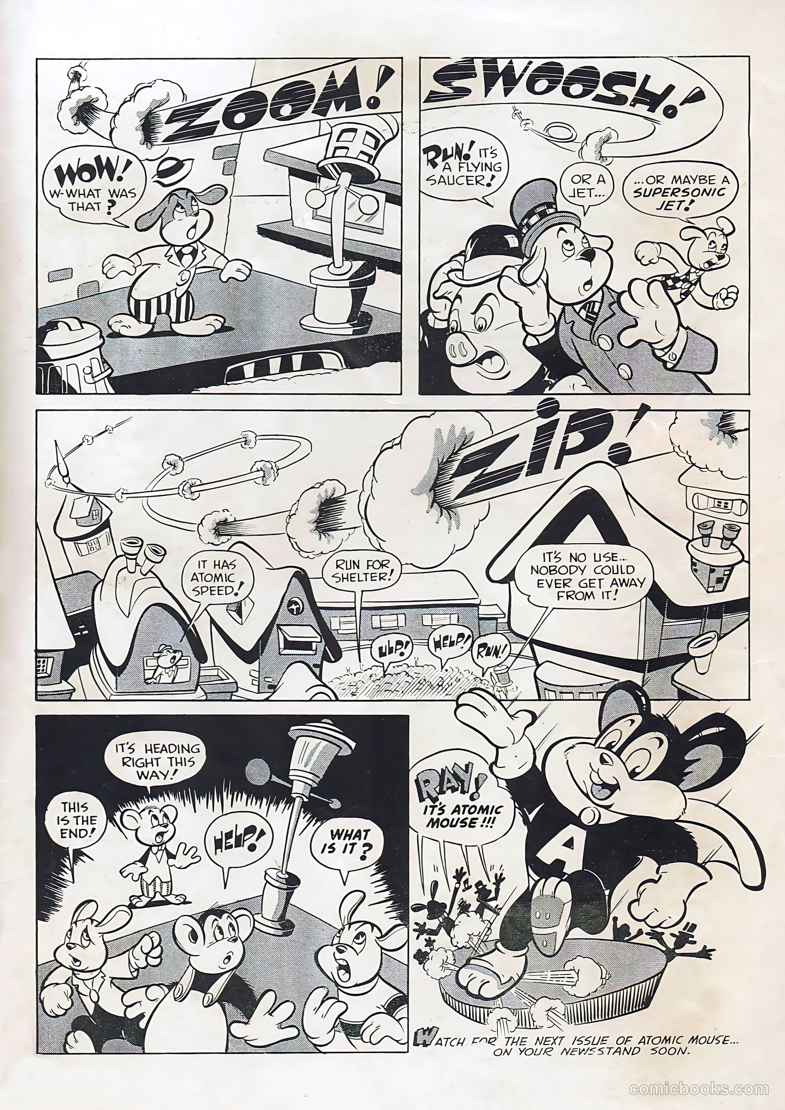 Atomic Mouse #1 (1953) — page 35 of 36