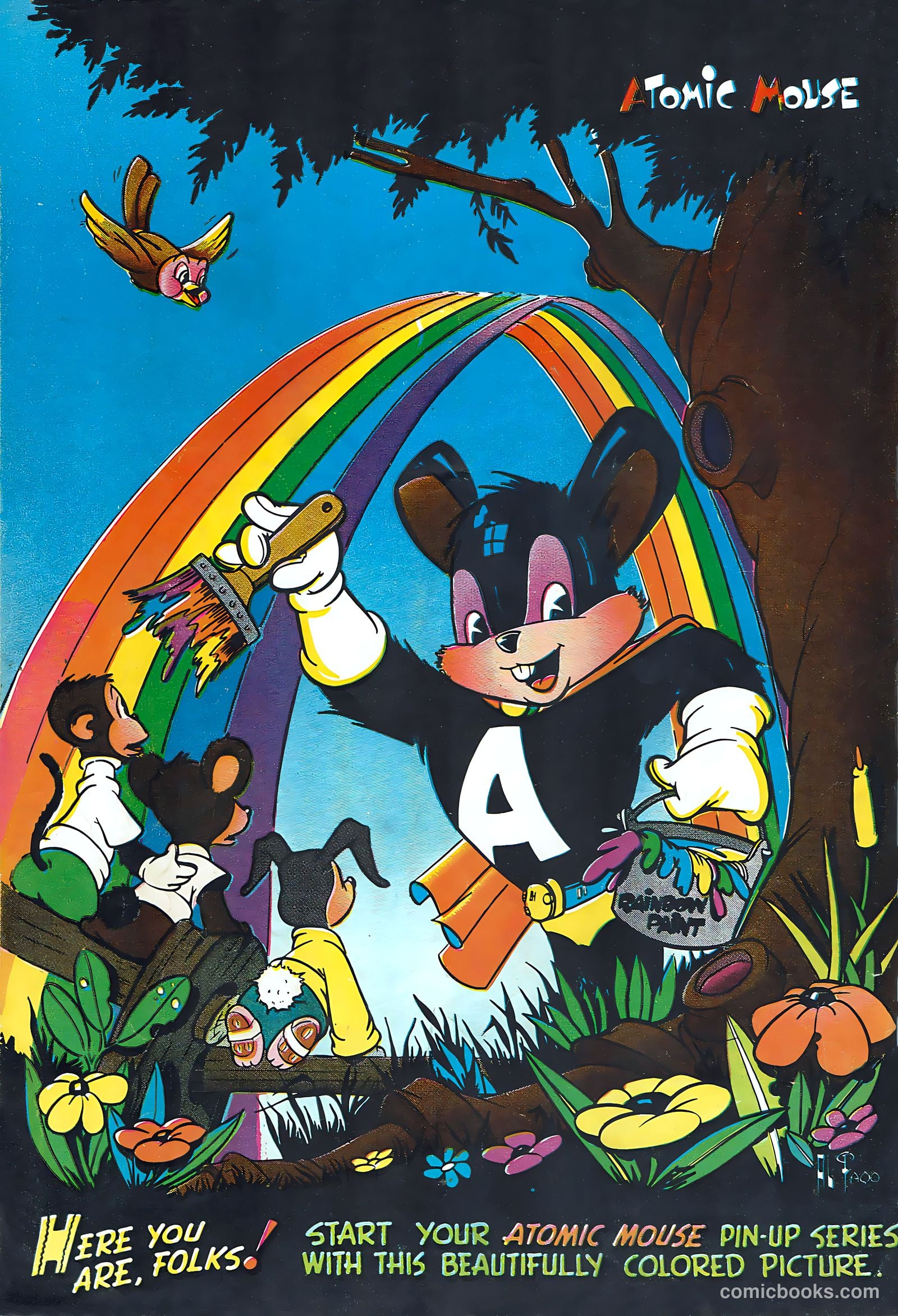 Atomic Mouse #1 (1953) — page 36 of 36