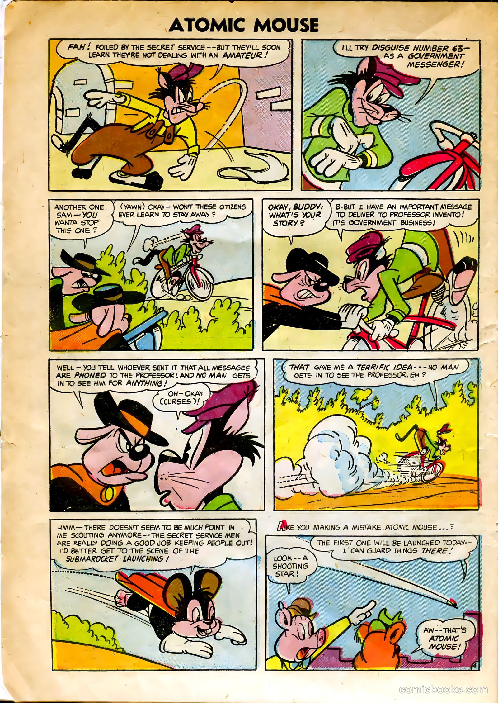 Atomic Mouse #10 (1954) — page 6 of 36
