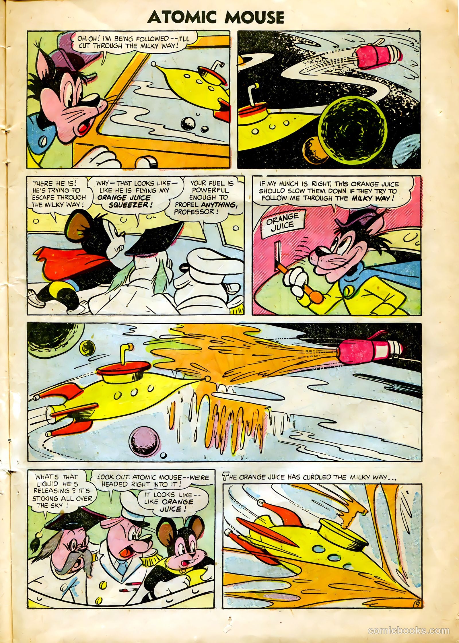 Atomic Mouse #10 (1954) — page 11 of 36