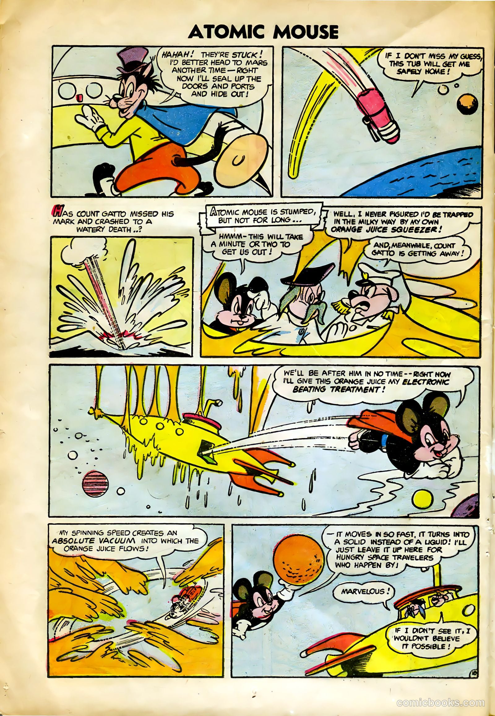 Atomic Mouse #10 (1954) — page 12 of 36
