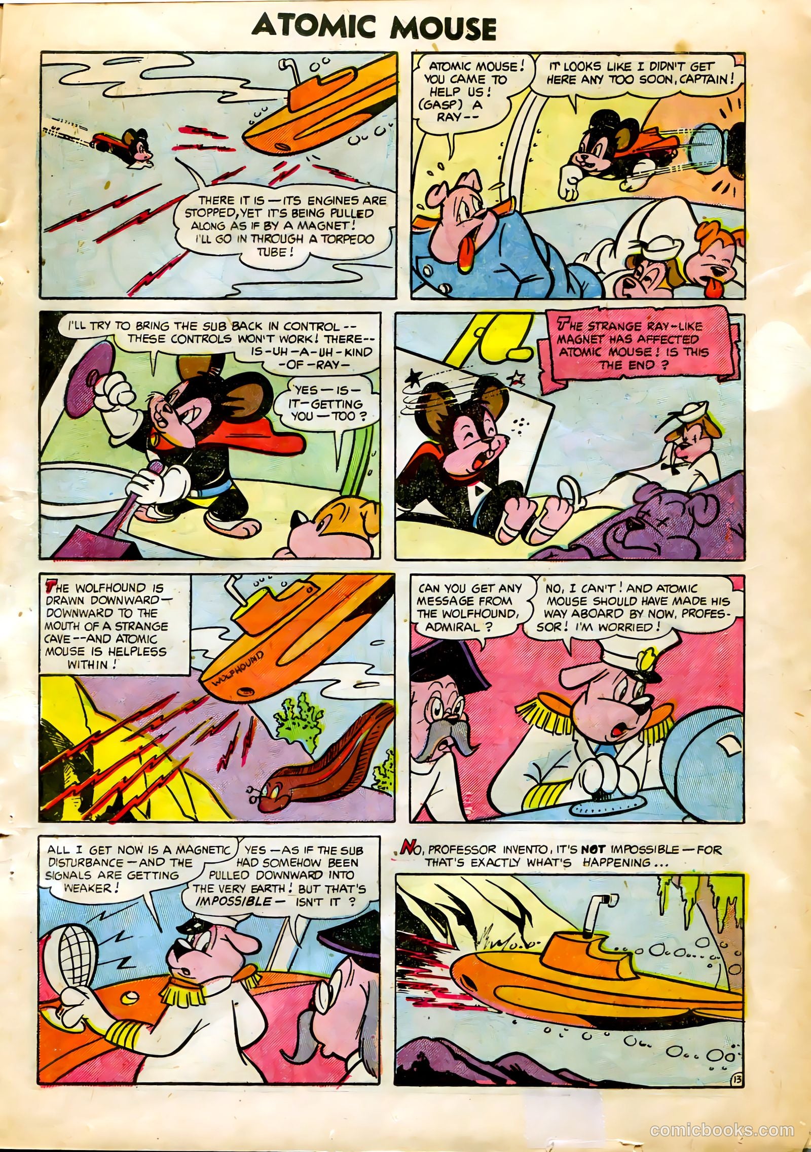 Atomic Mouse #10 (1954) — page 15 of 36