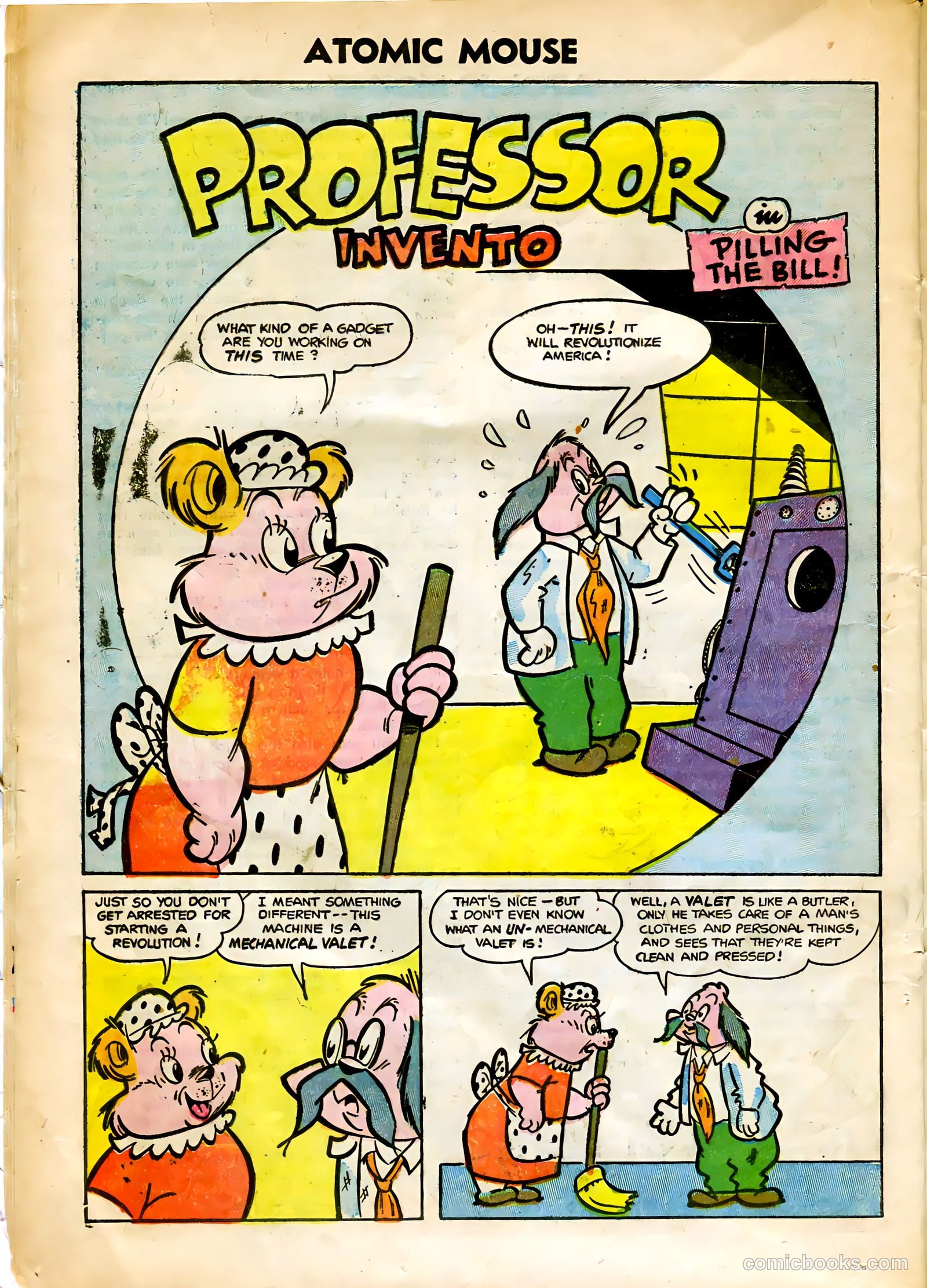 Atomic Mouse #10 (1954) — page 20 of 36